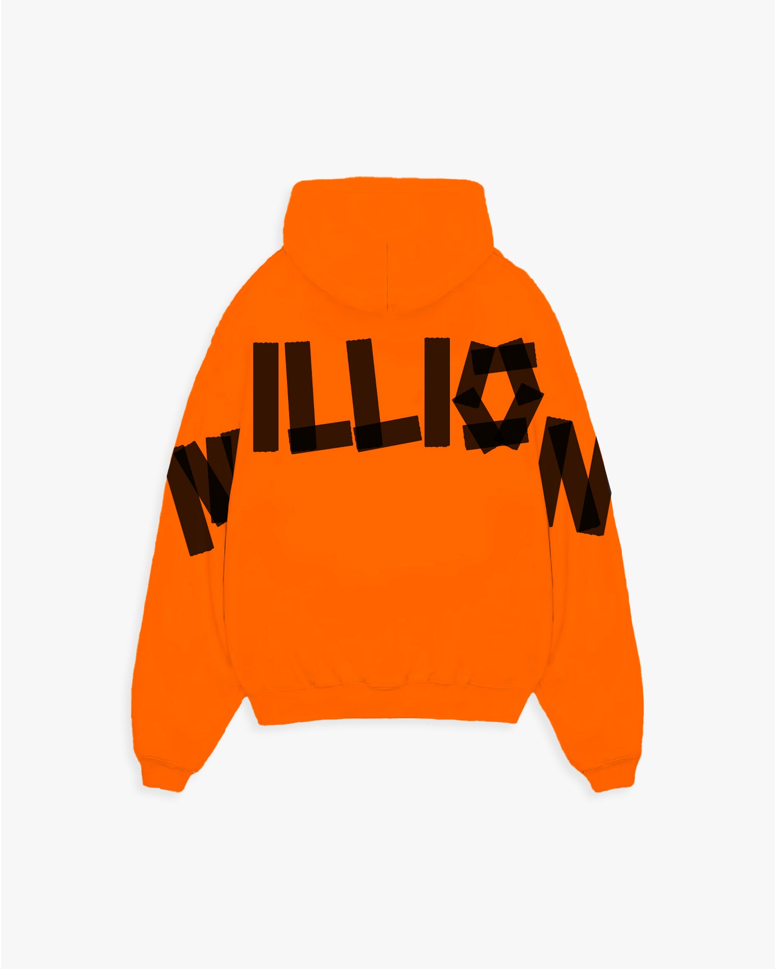 Sudadera con Capucha Lonely Naranja
