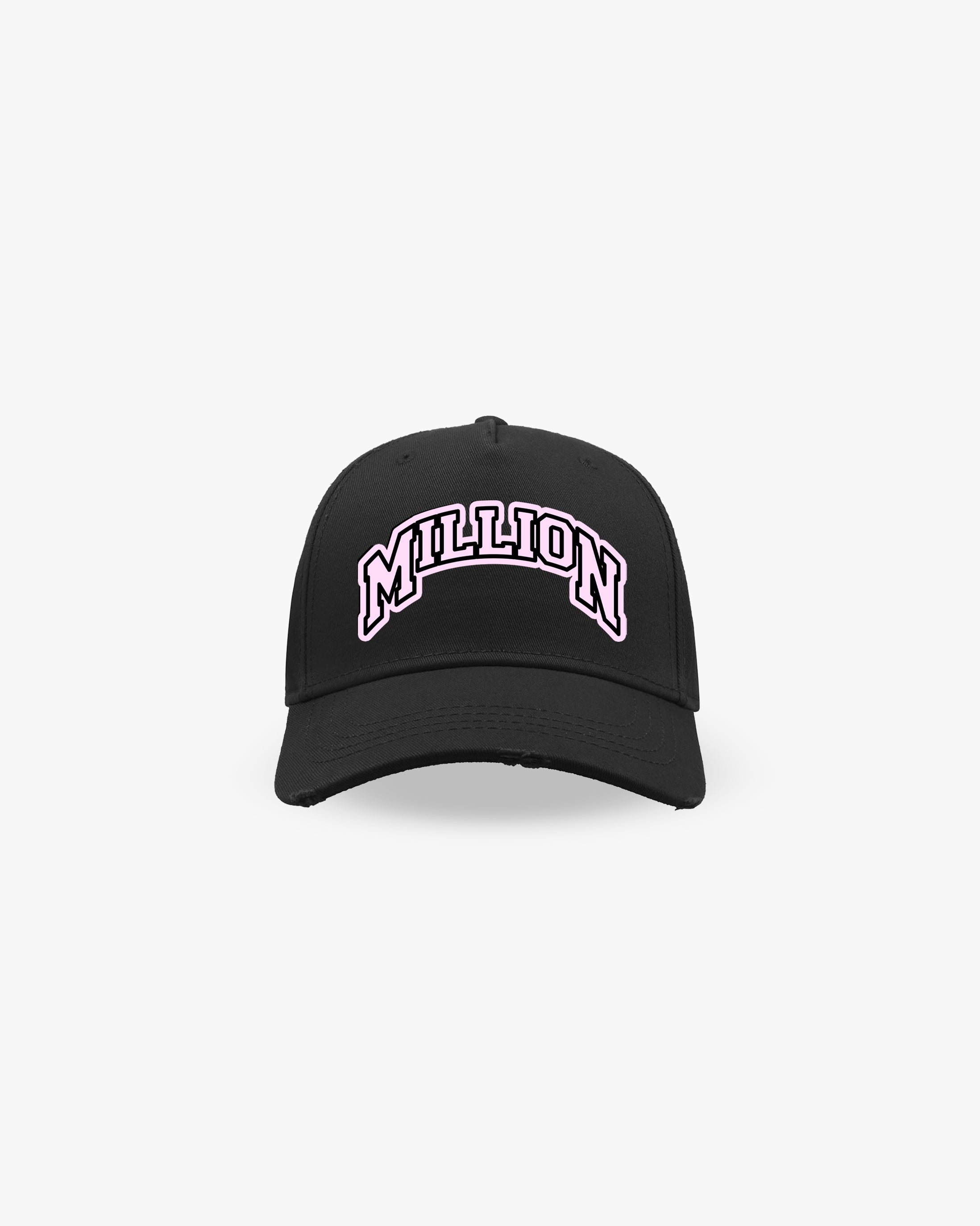 Gorra Patron Negra Rosa