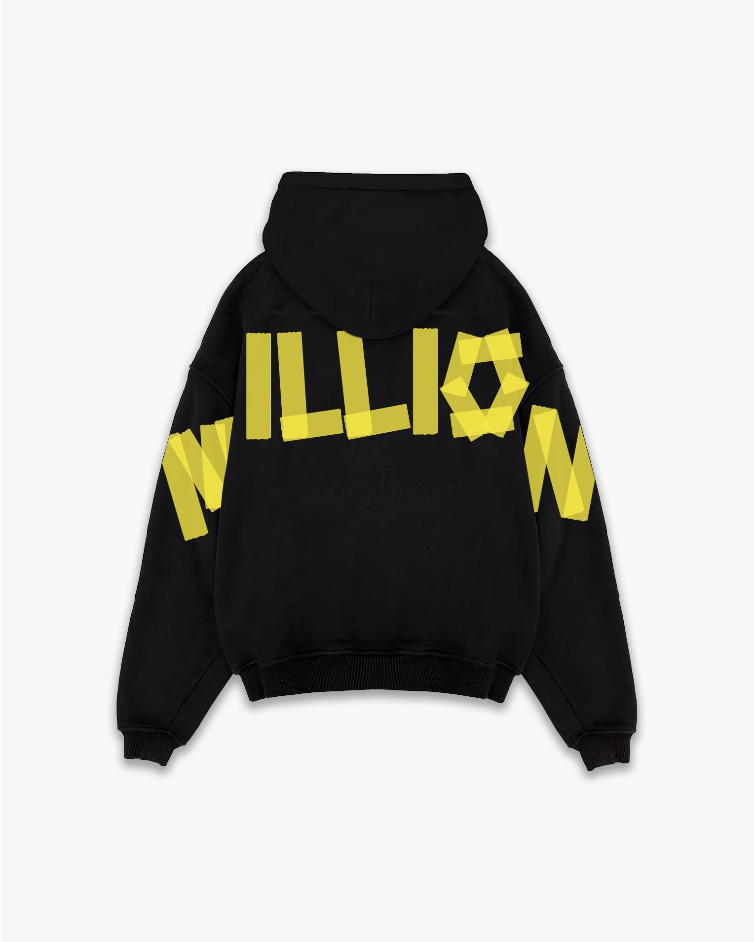 Sudadera Yellow Lonely Negra