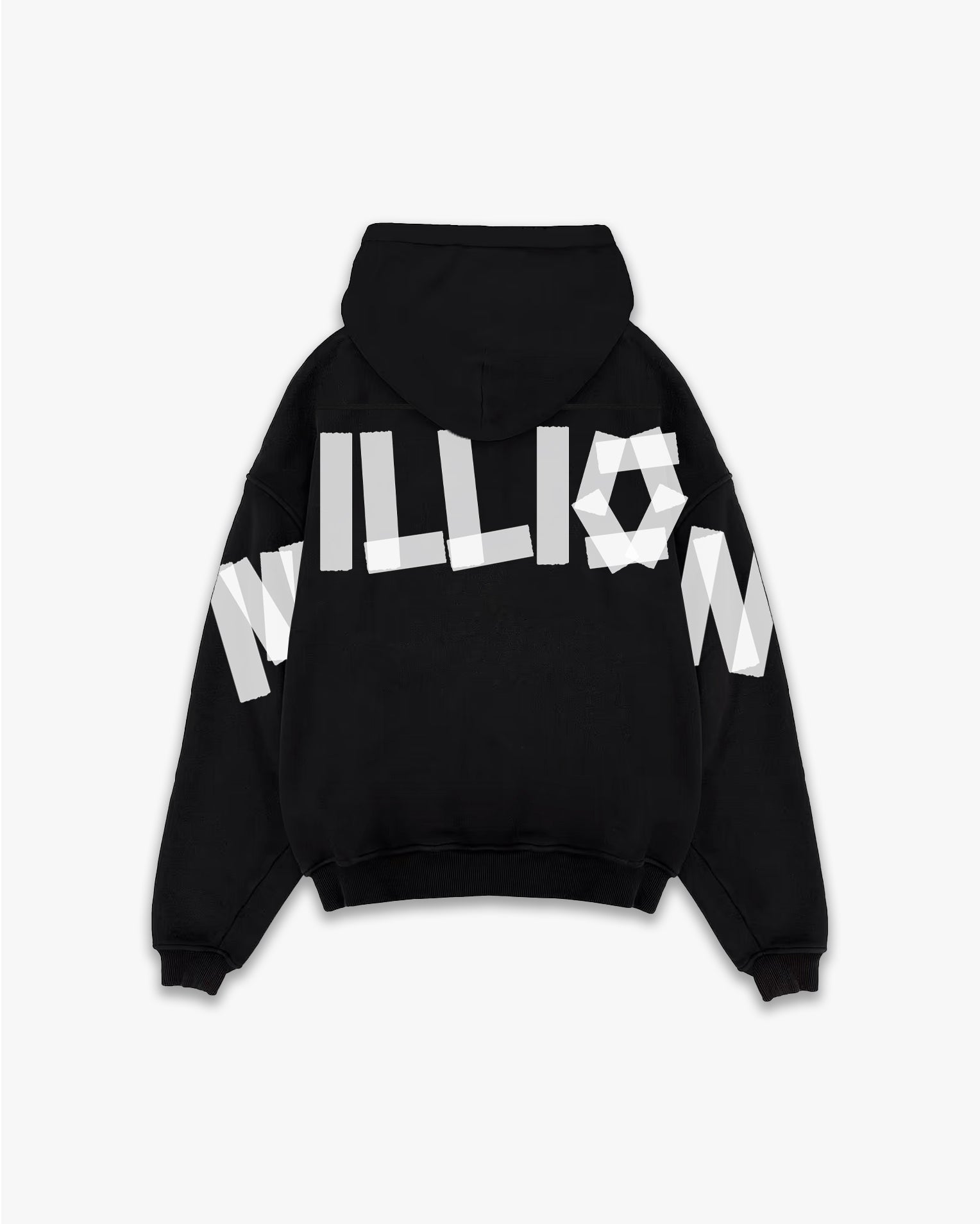 Sudadera Blanca Lonely Negra