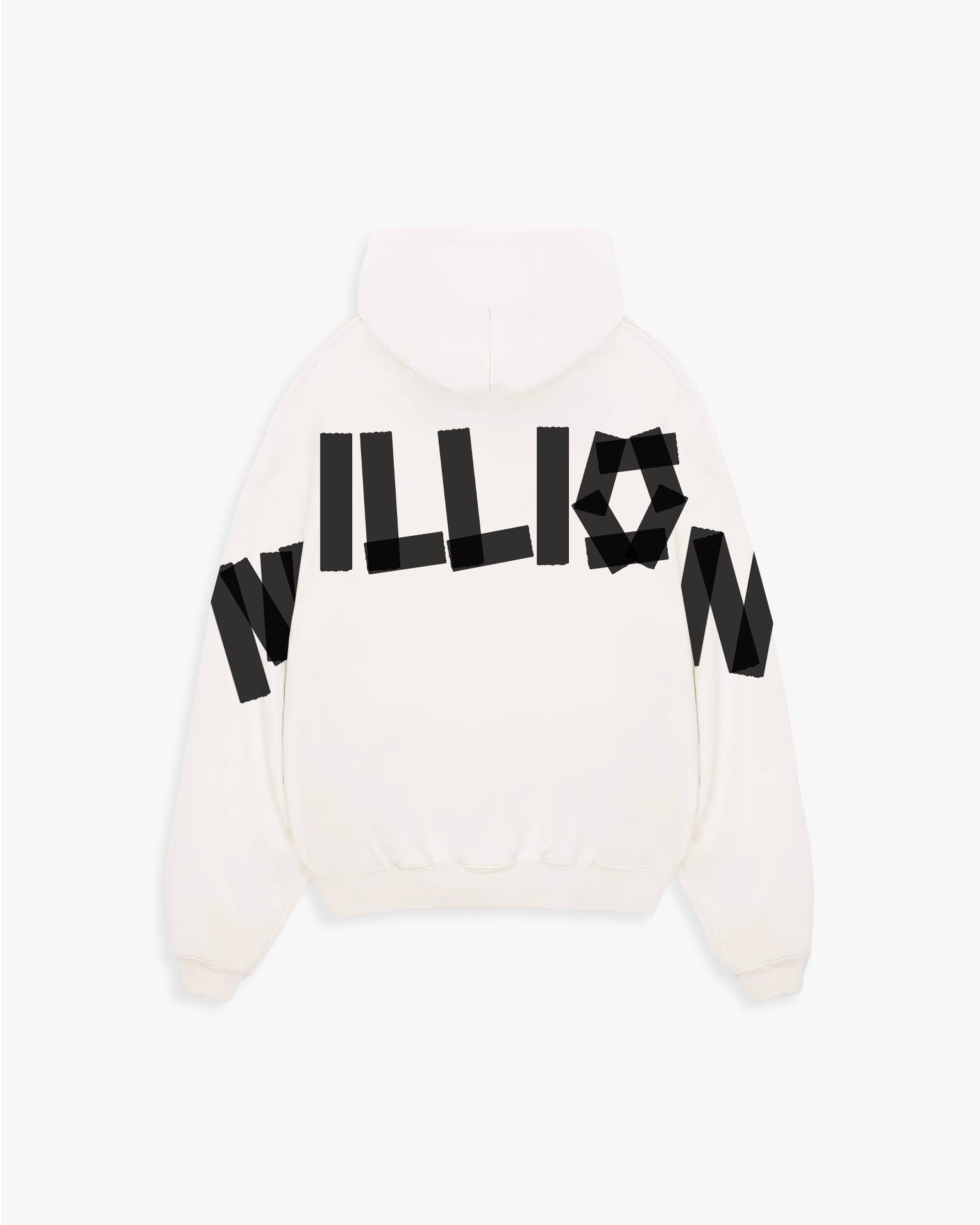 Sudadera Negra Lonely Blanca