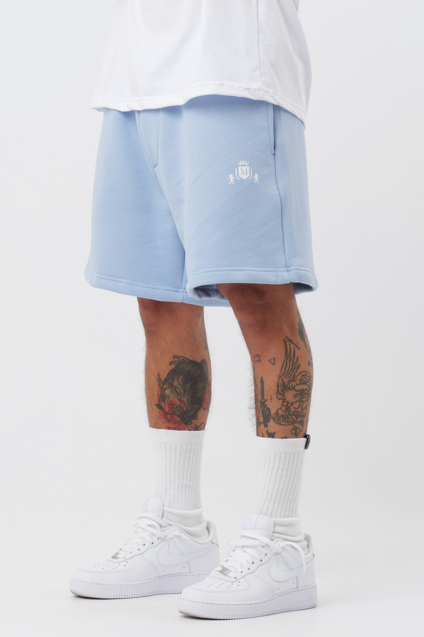 Short Drip Azul Claro