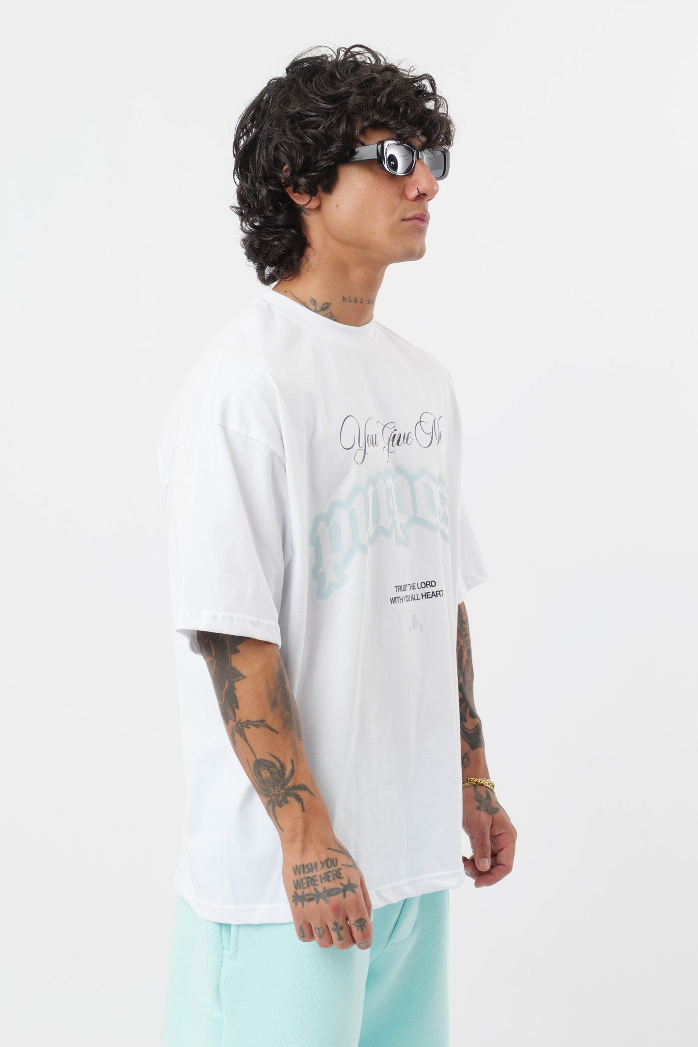 Camiseta Purpose Blanca
