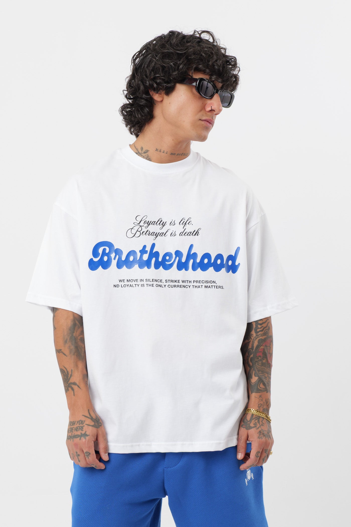 Camiseta Brotherhood Blanca