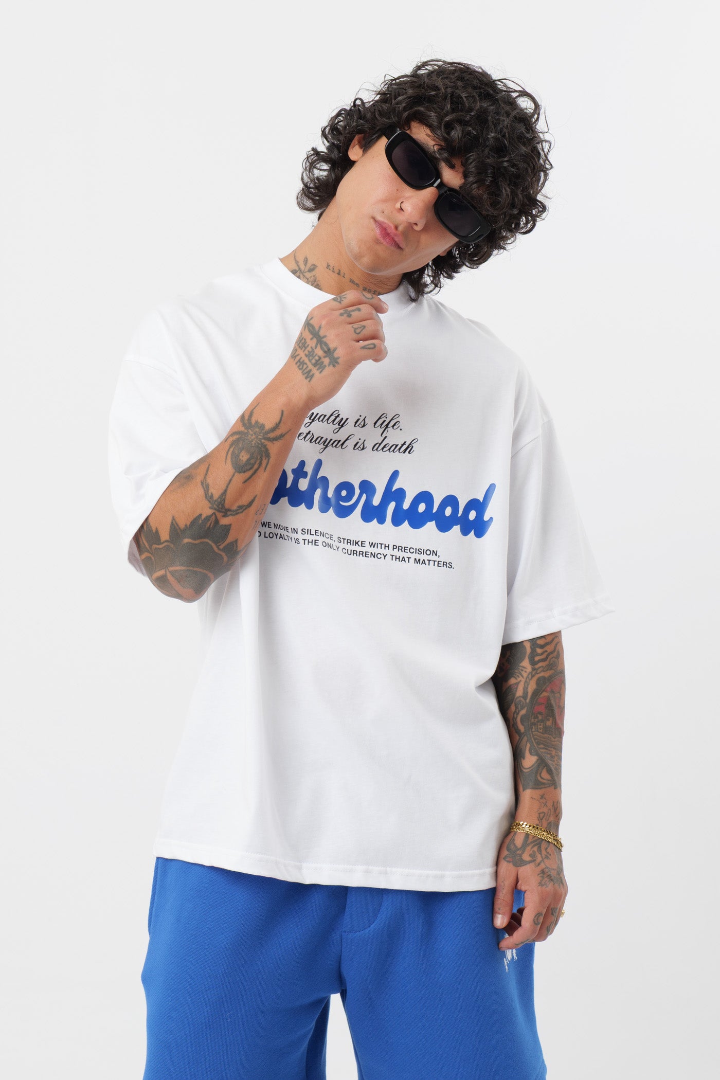 Camiseta Brotherhood Blanca