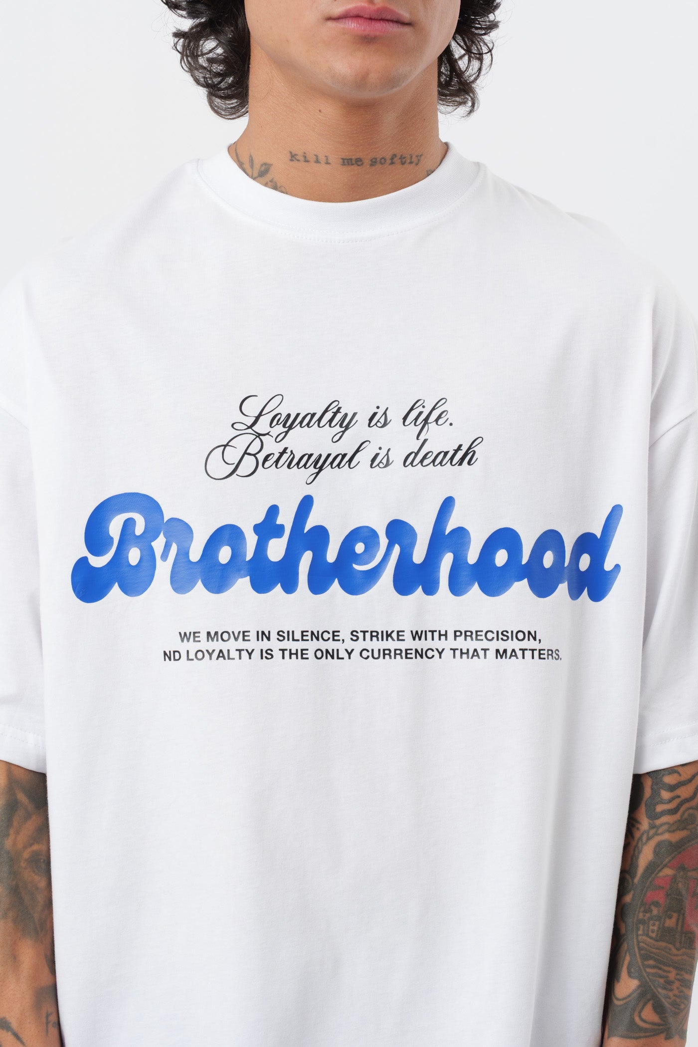 Camiseta Brotherhood Blanca