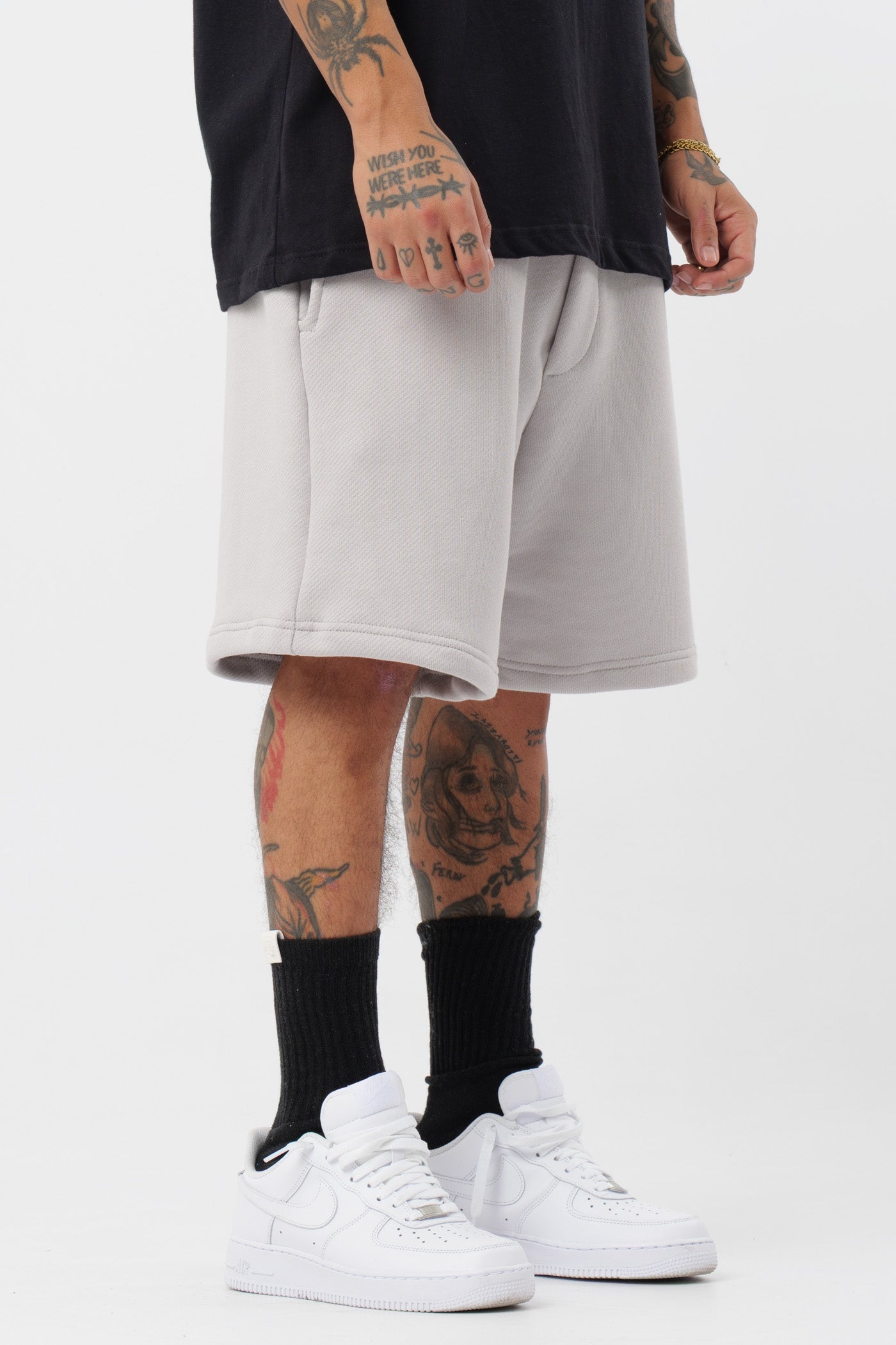 Short Drip Gris