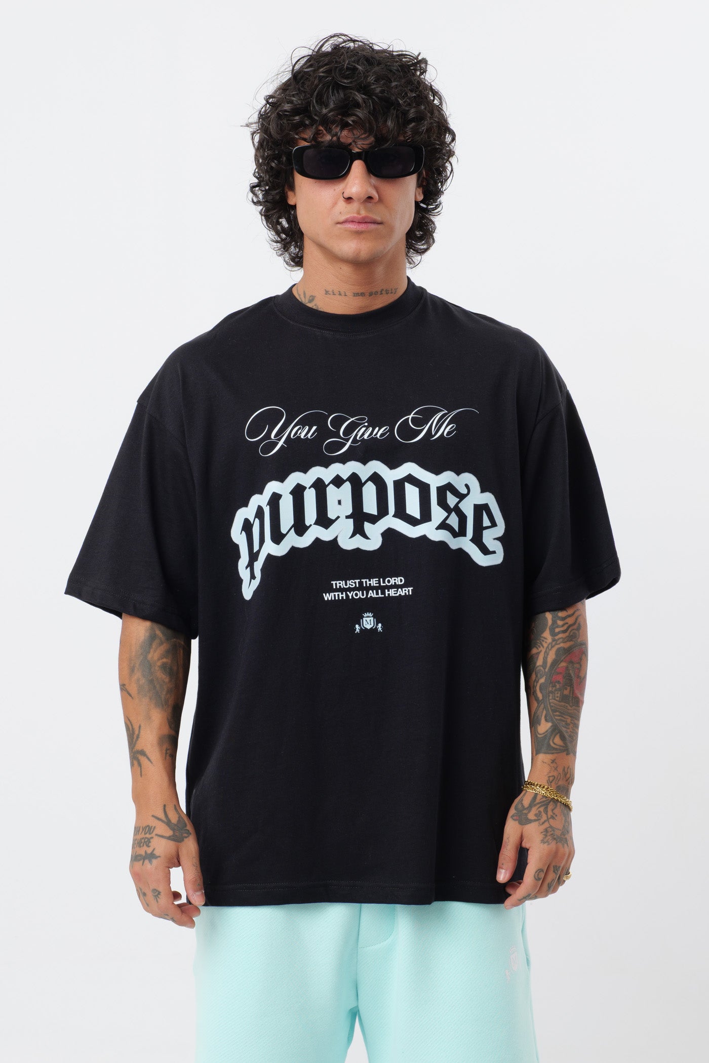 Camiseta Purpose Negra