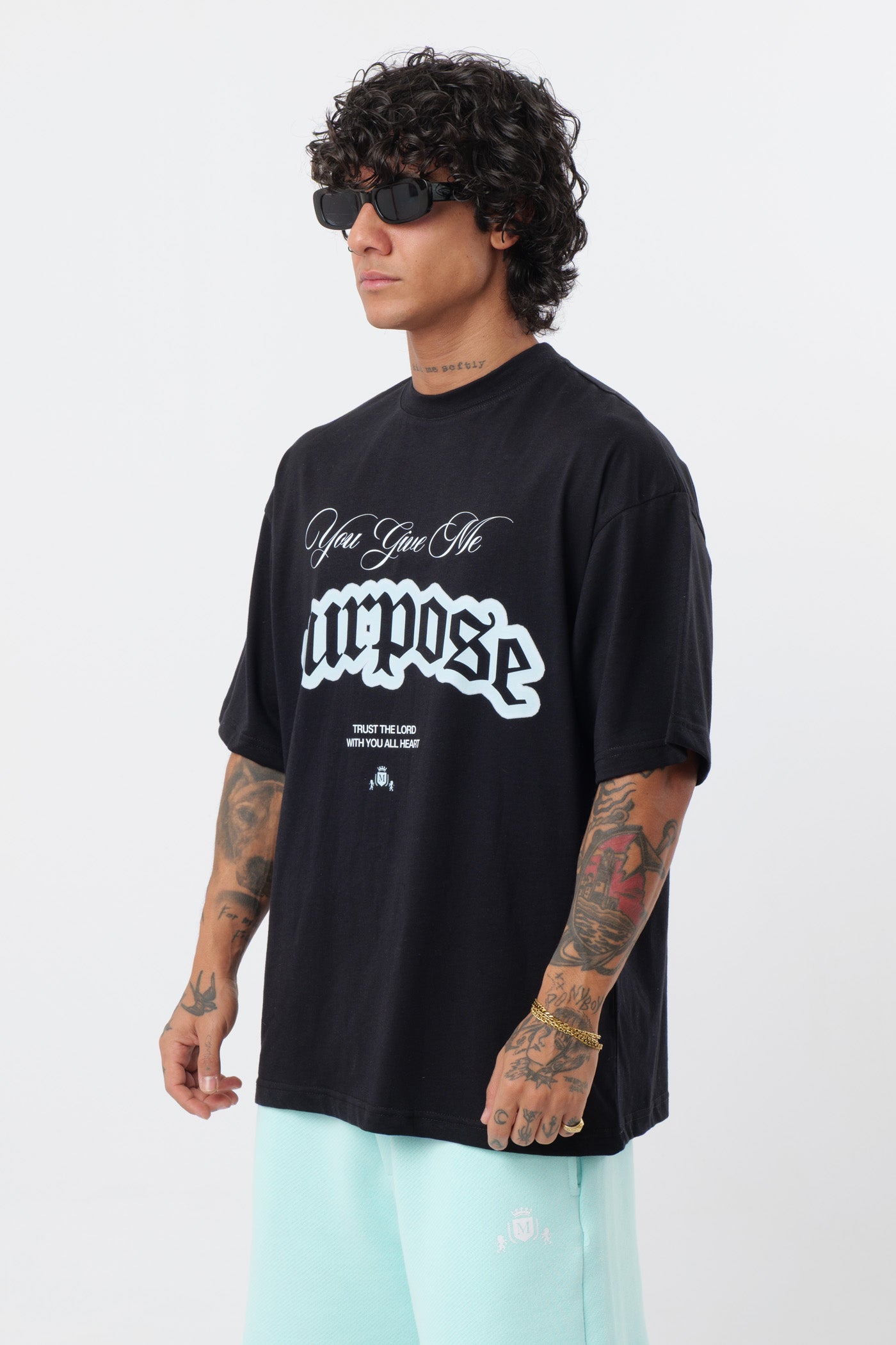 Camiseta Purpose Negra