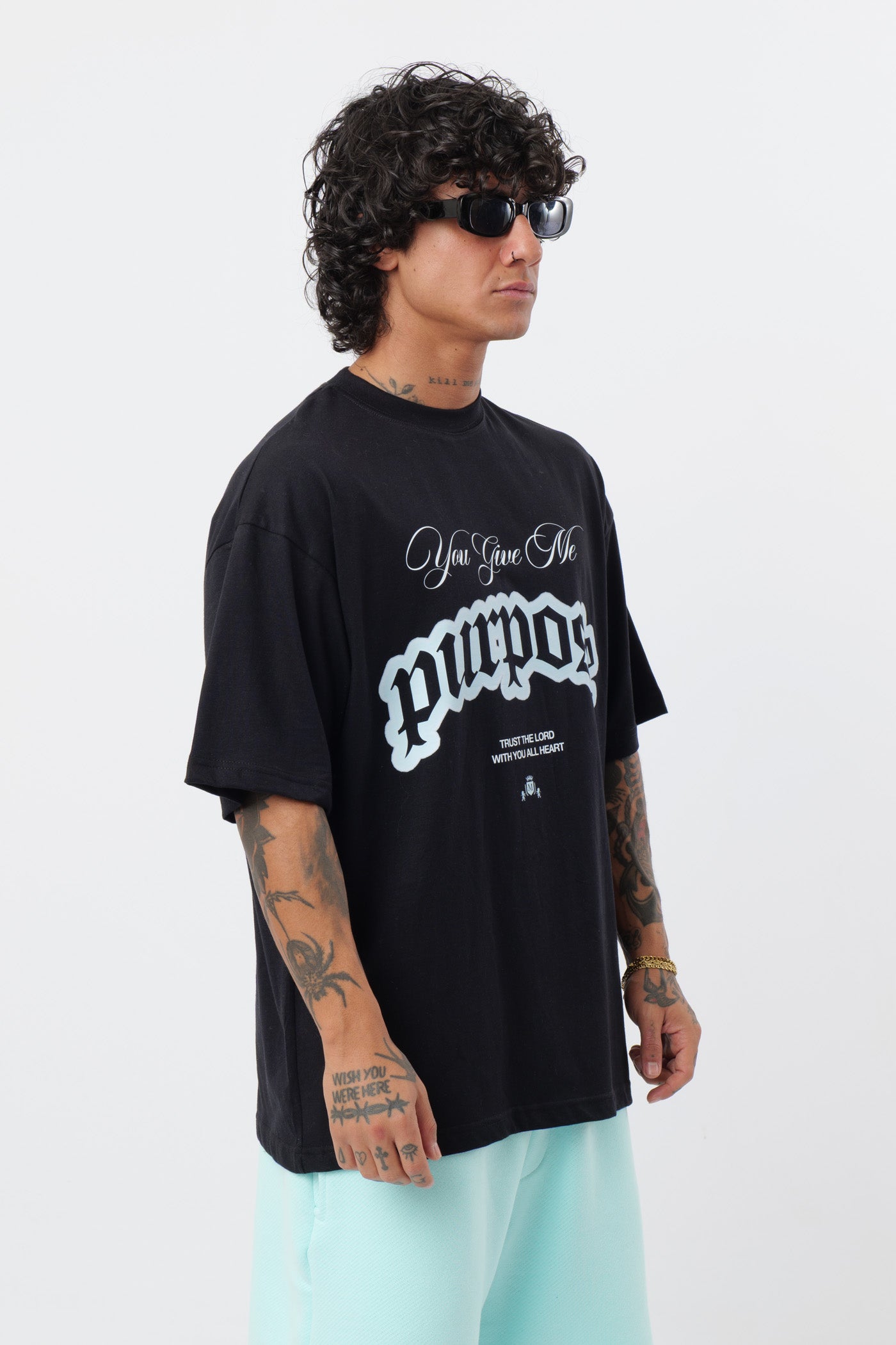 Camiseta Purpose Negra