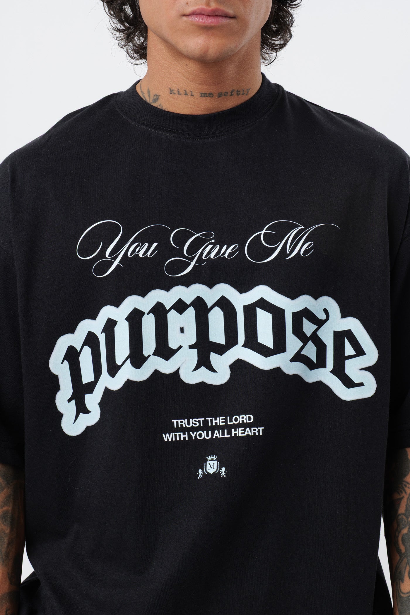 Camiseta Purpose Negra