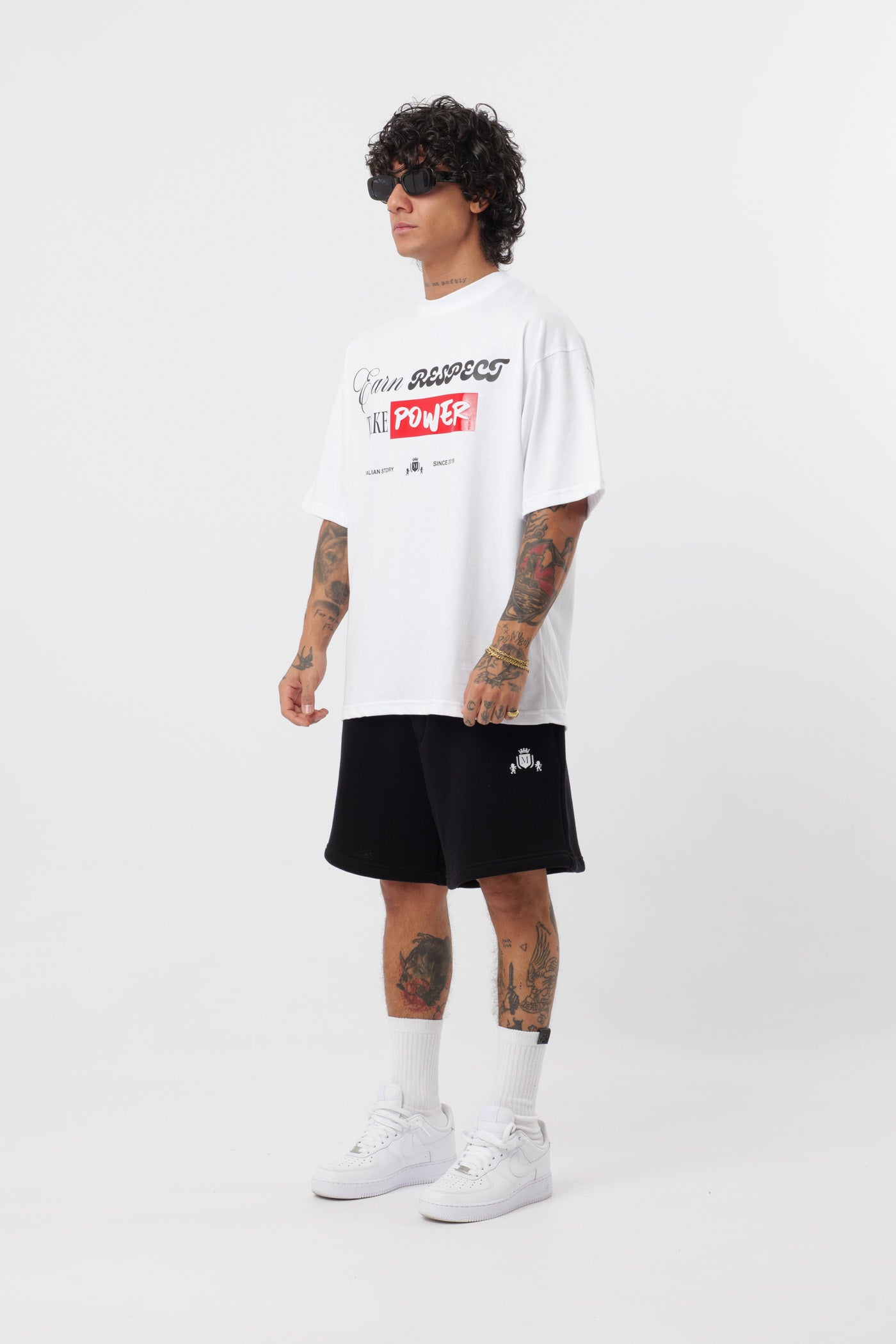 Camiseta Respect Blanca