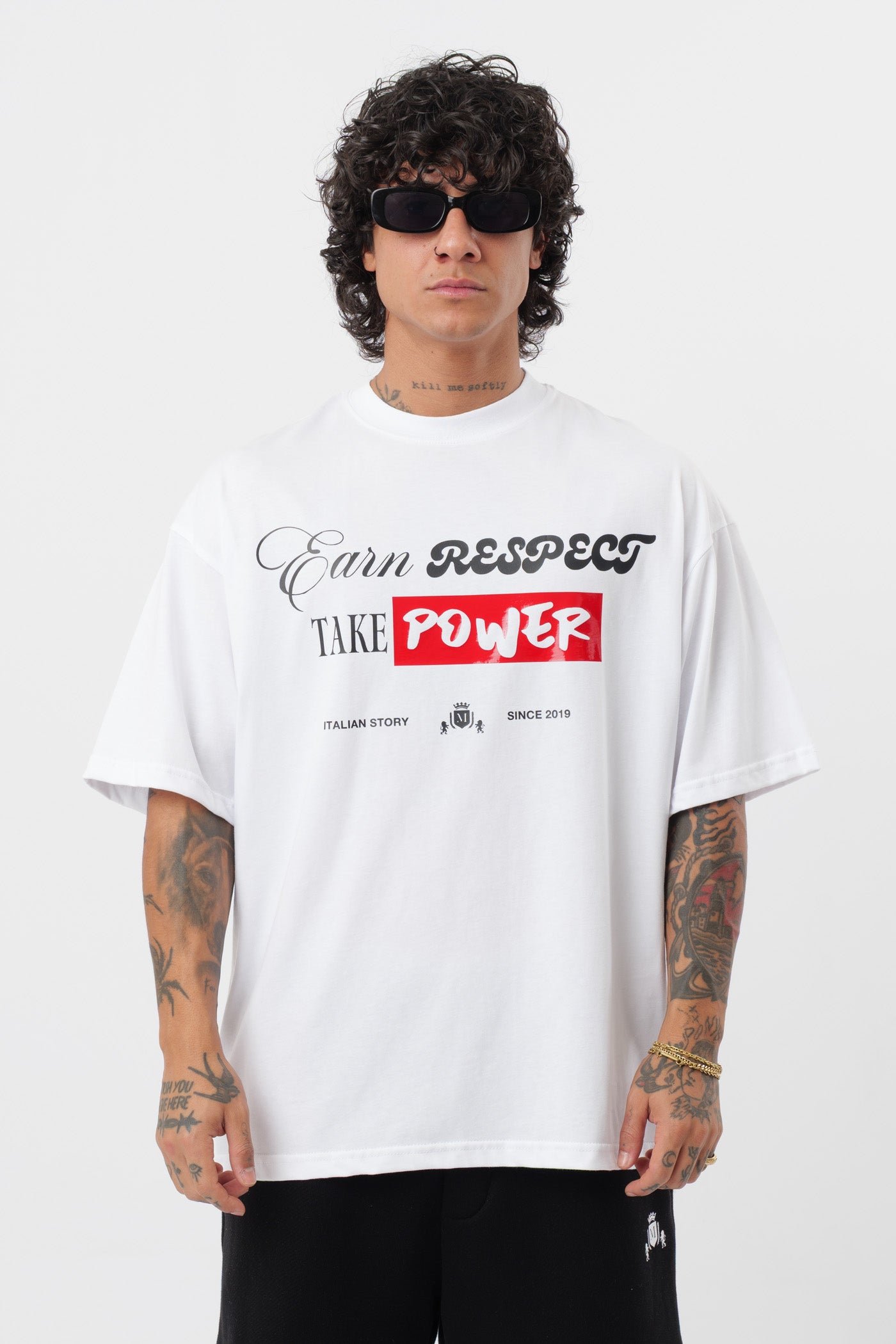 Camiseta Respect Blanca