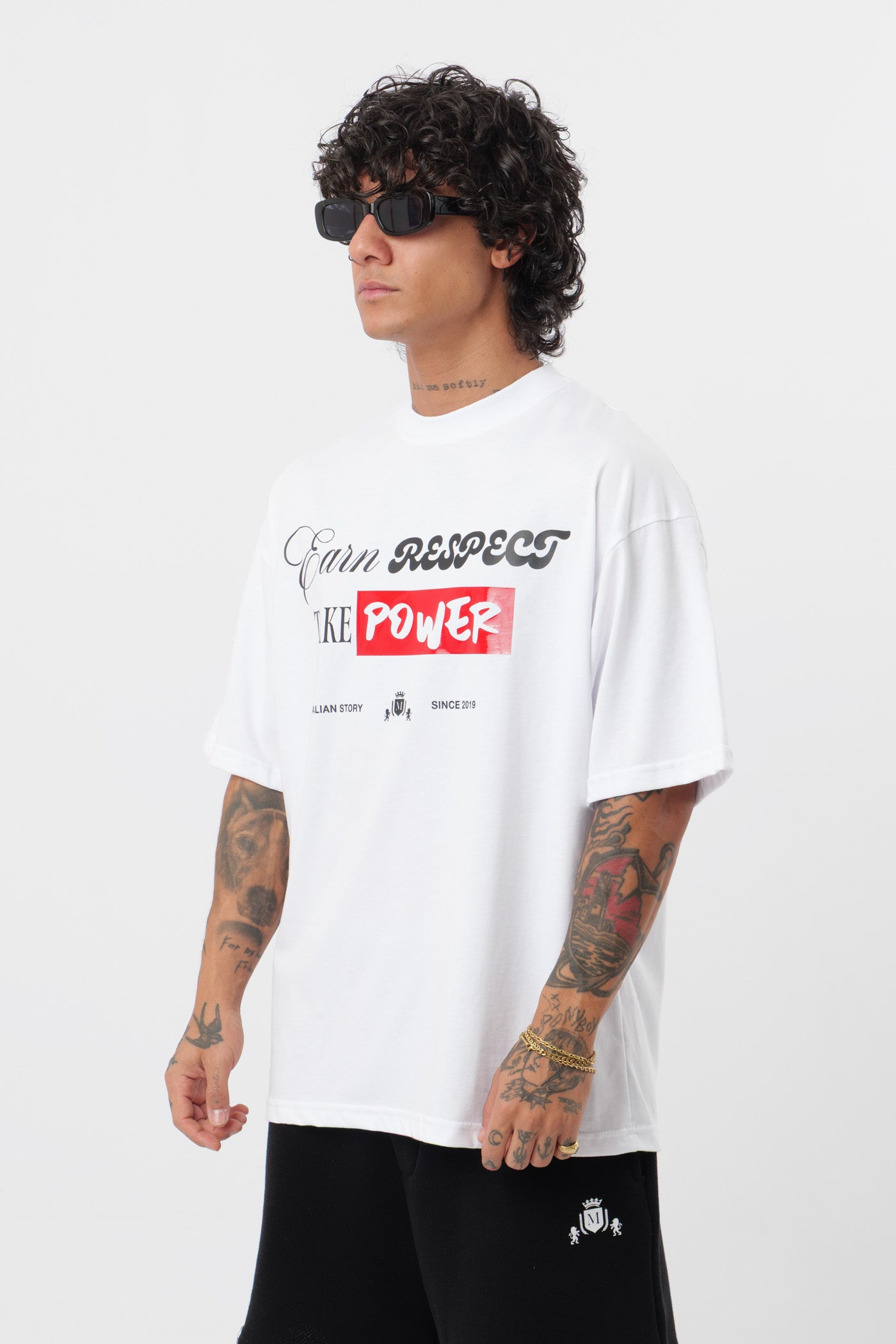 Camiseta Respect Blanca