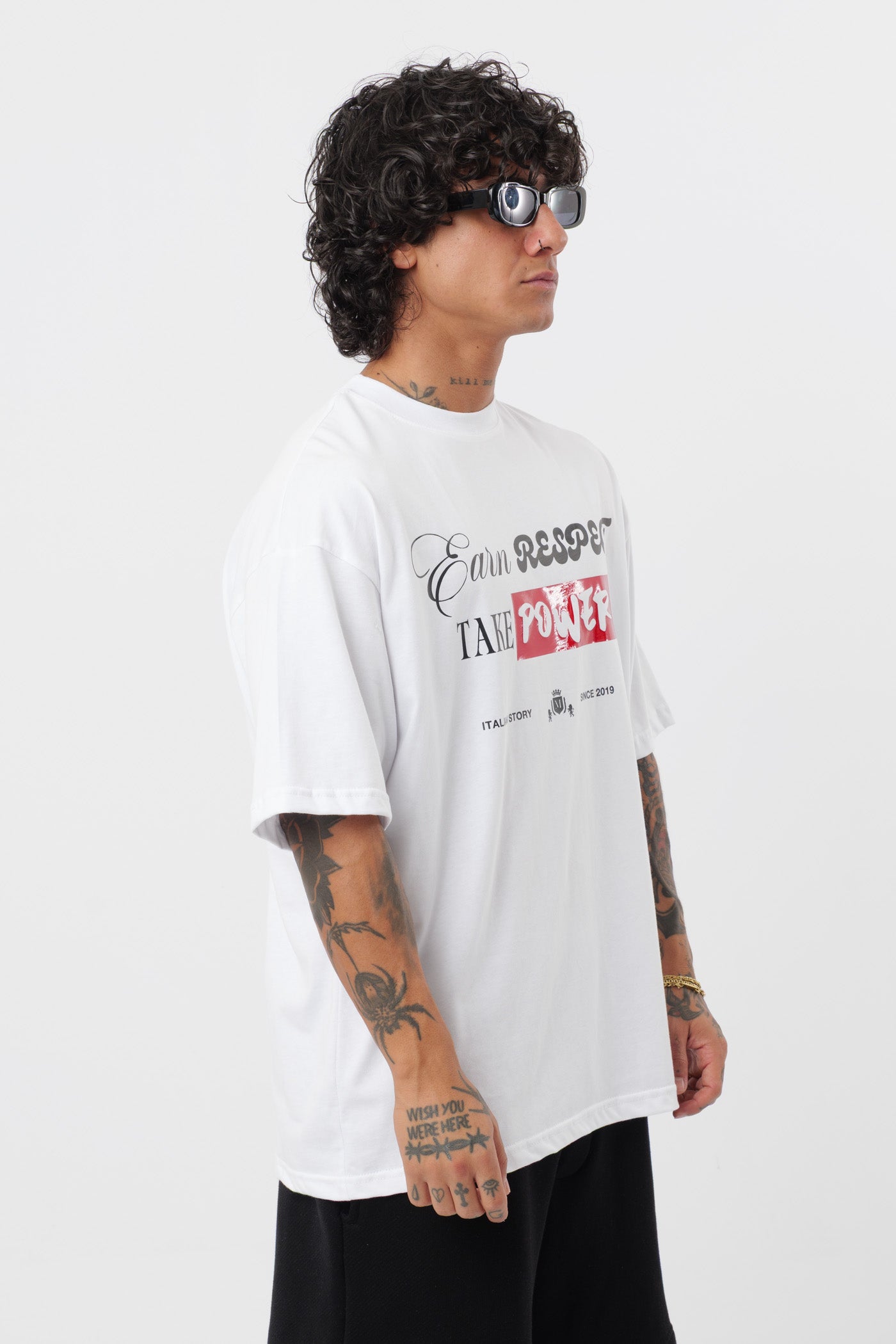 Camiseta Respect Blanca