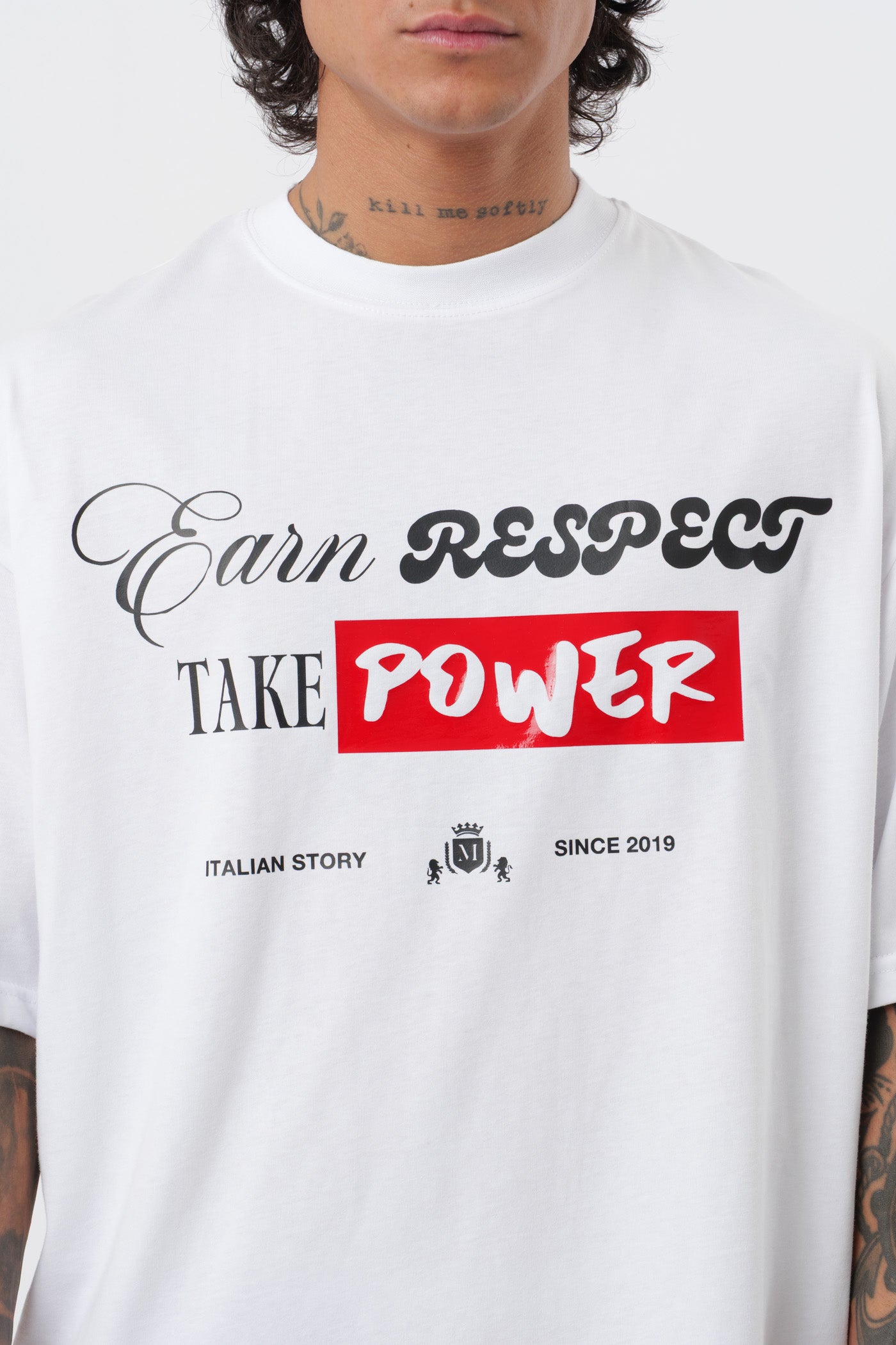 Camiseta Respect Blanca