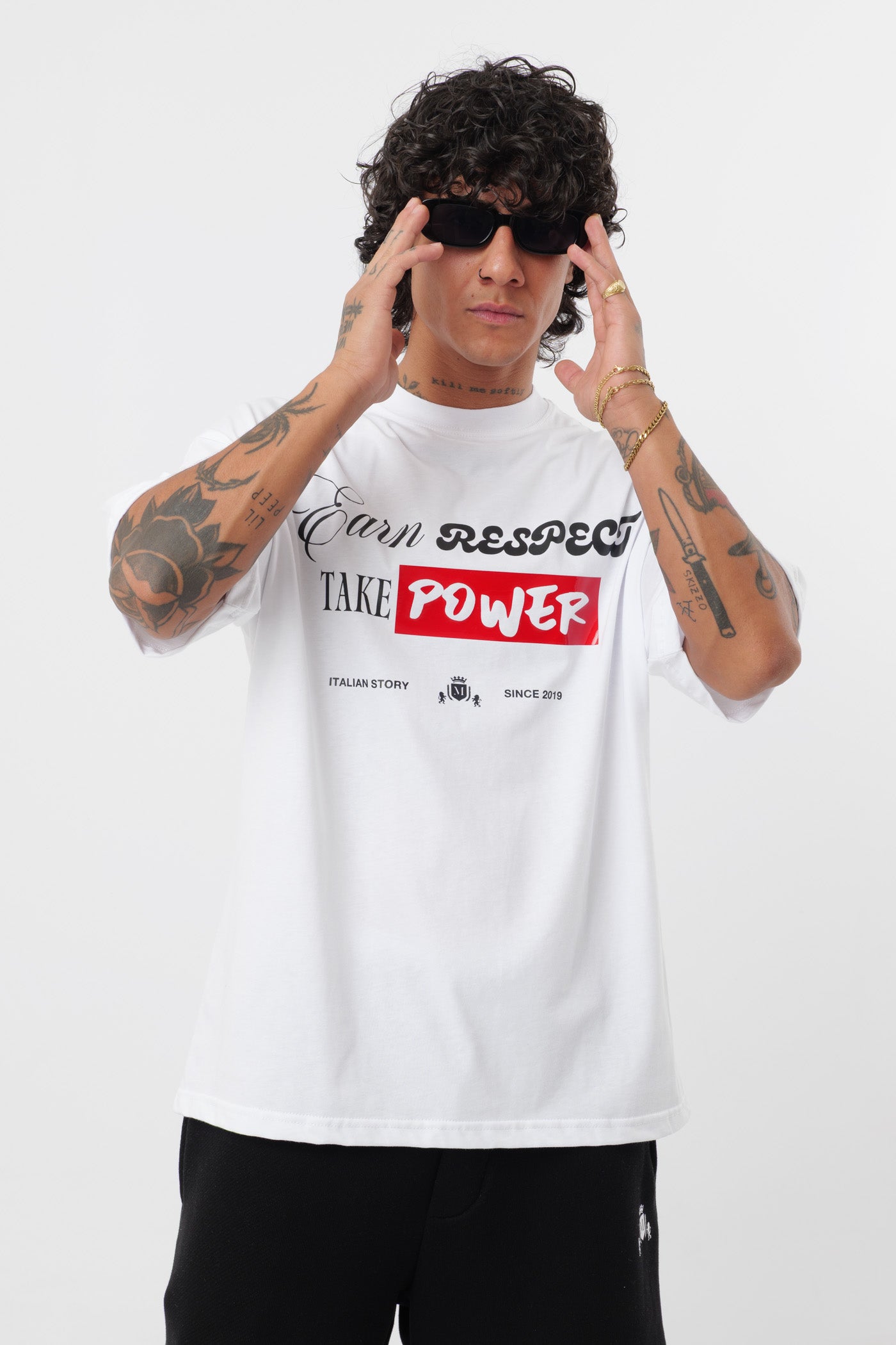 Camiseta Respect Blanca