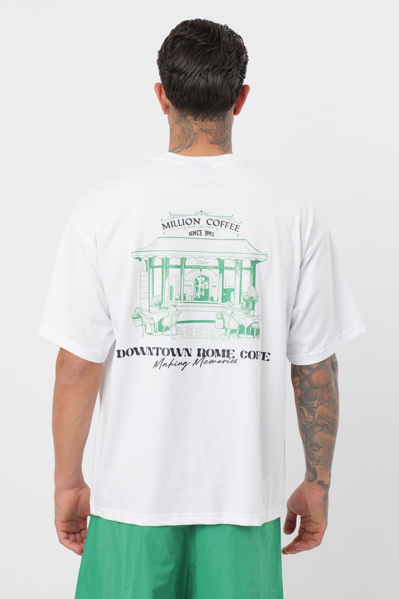 Camiseta CoffeeRome Blanca