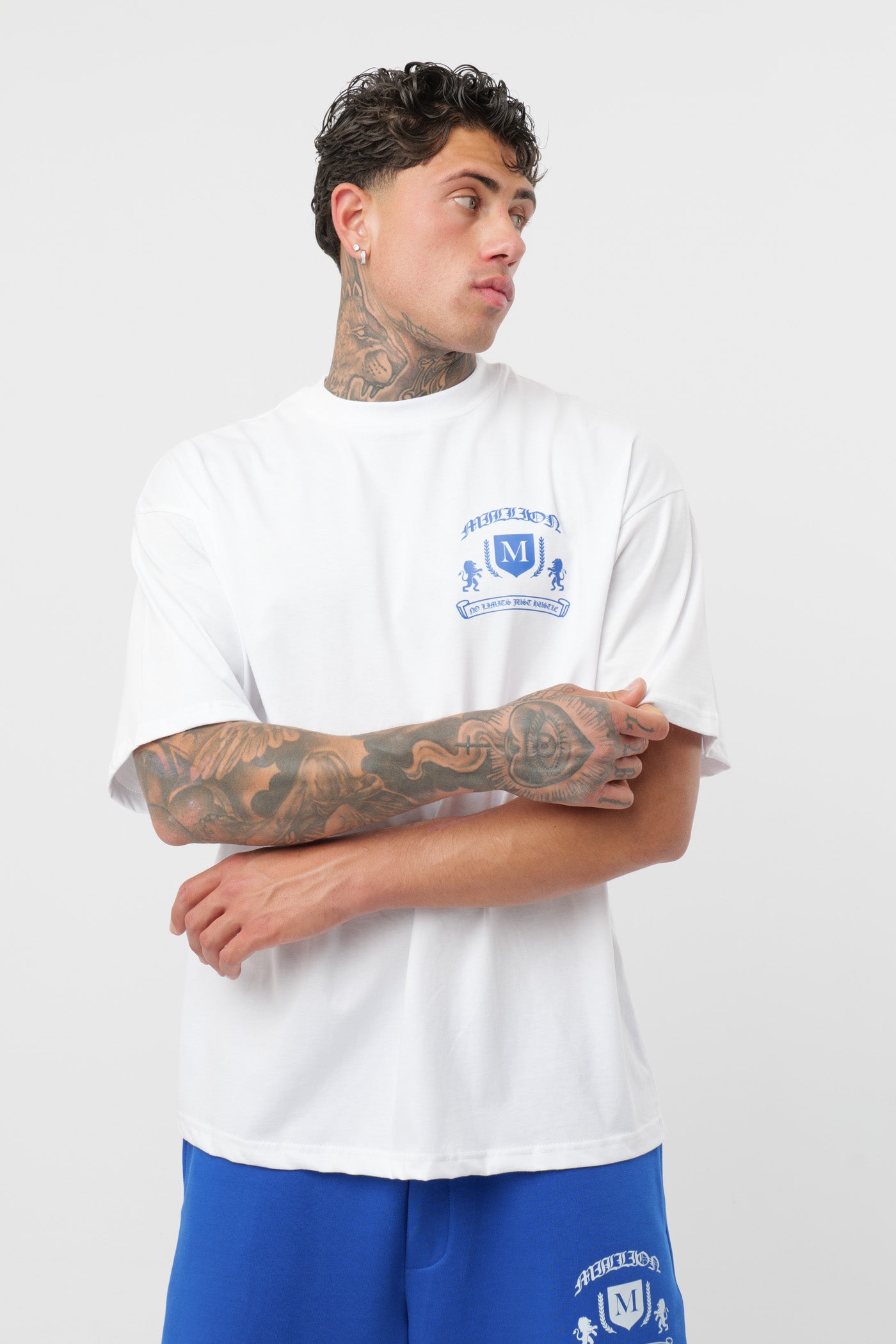 Camiseta Monarch Blanca Royal