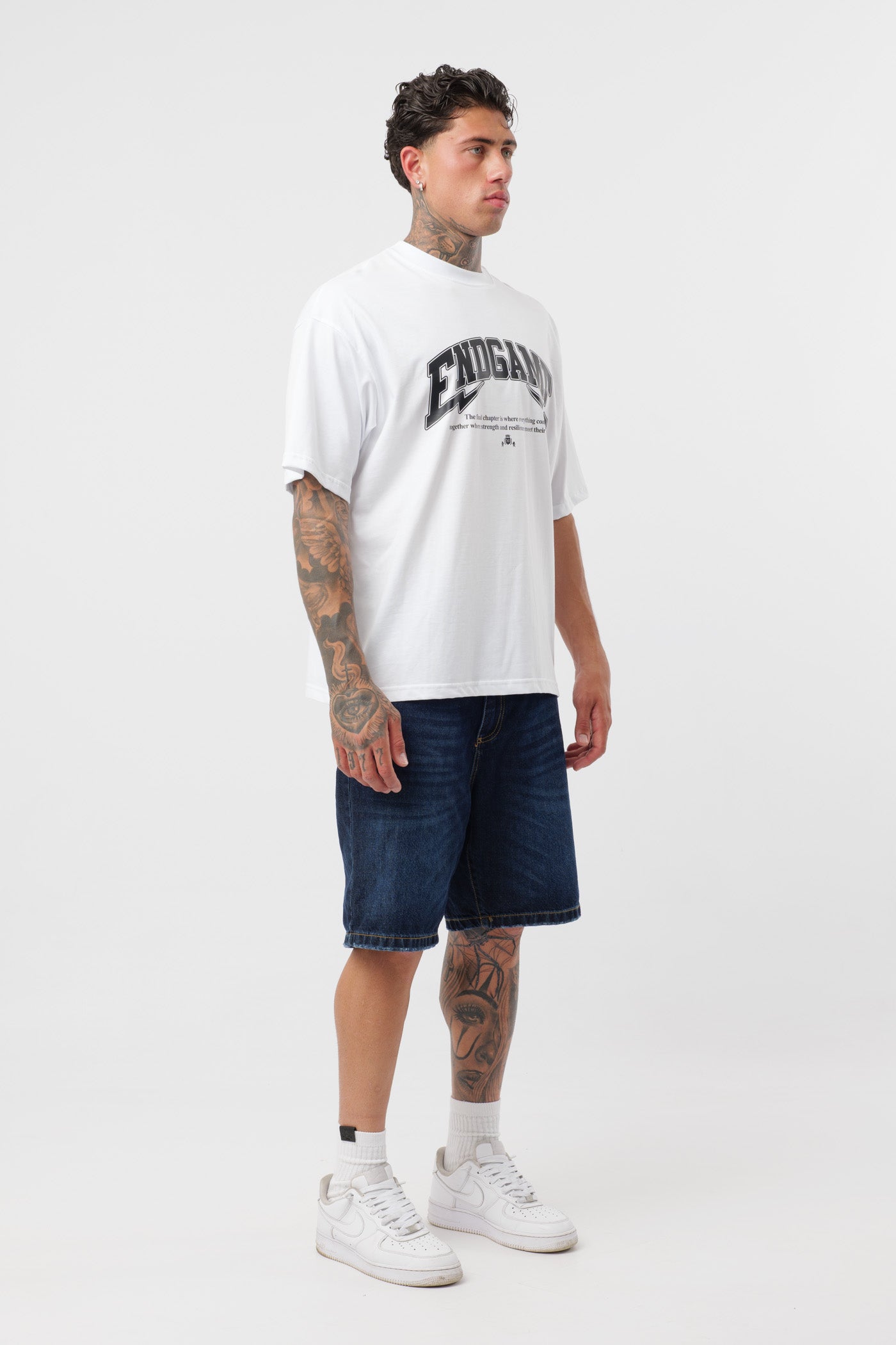 Camiseta Endgame Blanca
