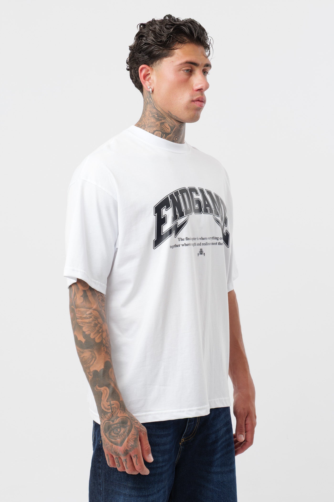 Camiseta Endgame Blanca