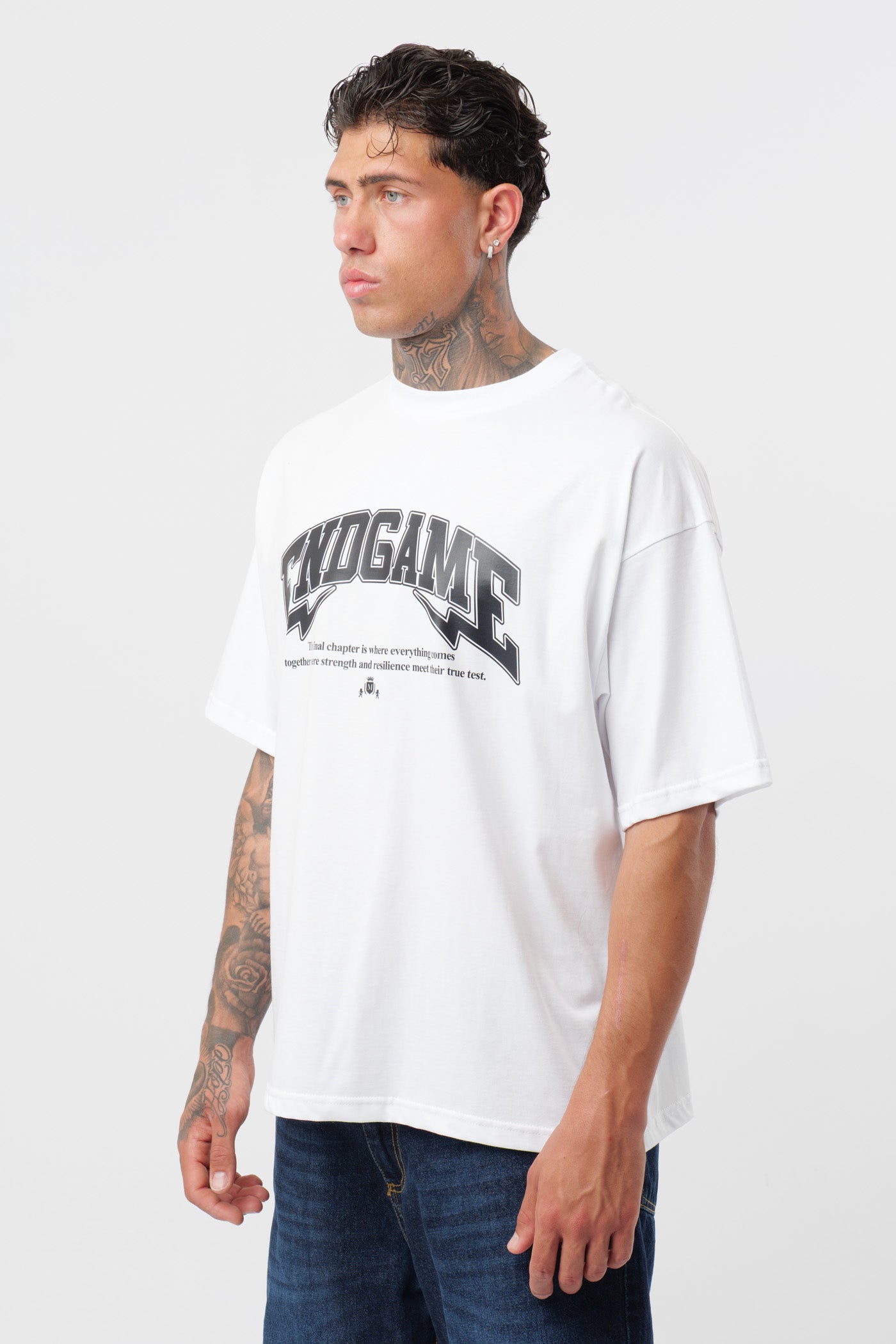 Camiseta Endgame Blanca
