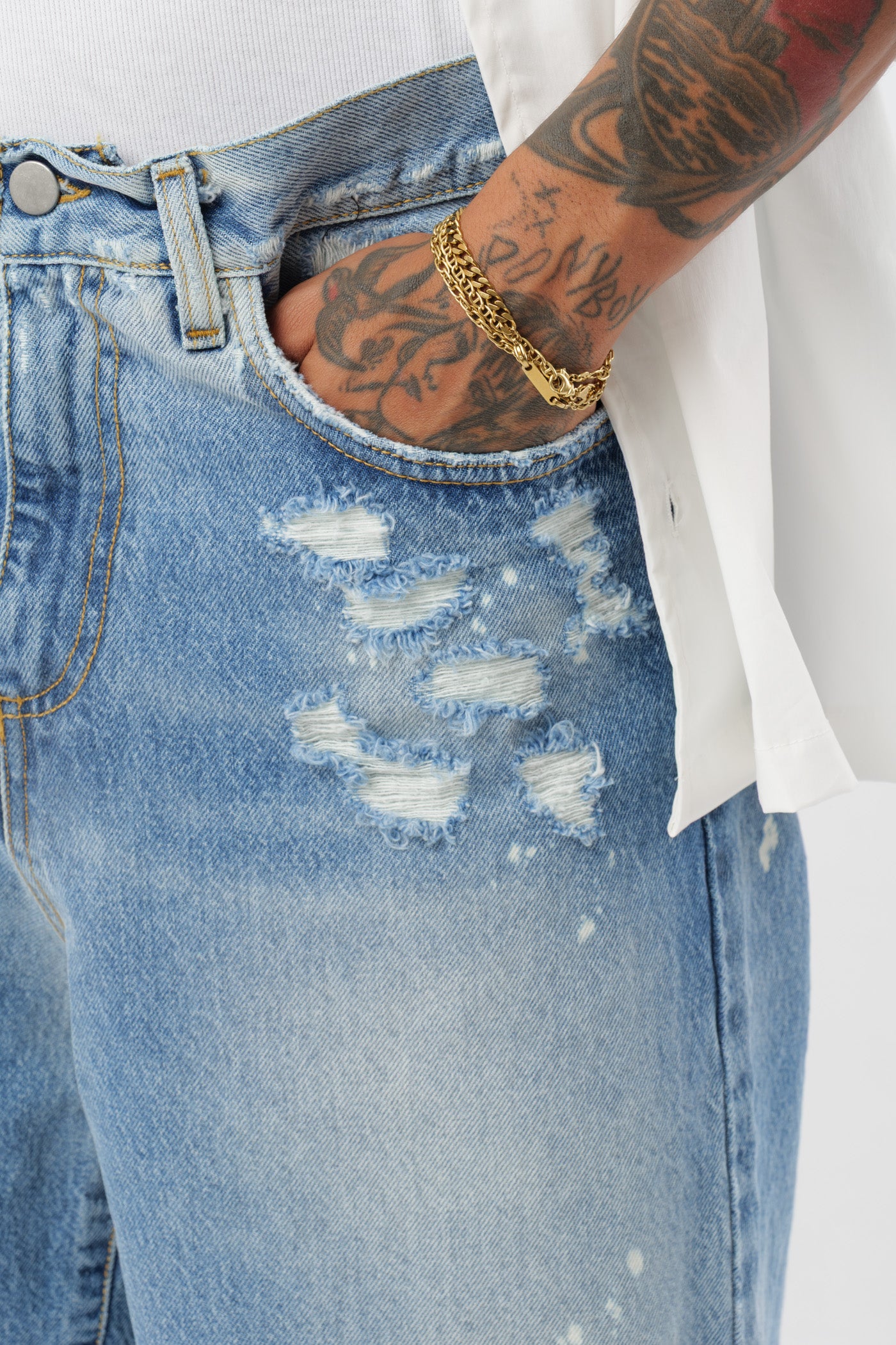 Baggy Short Azul