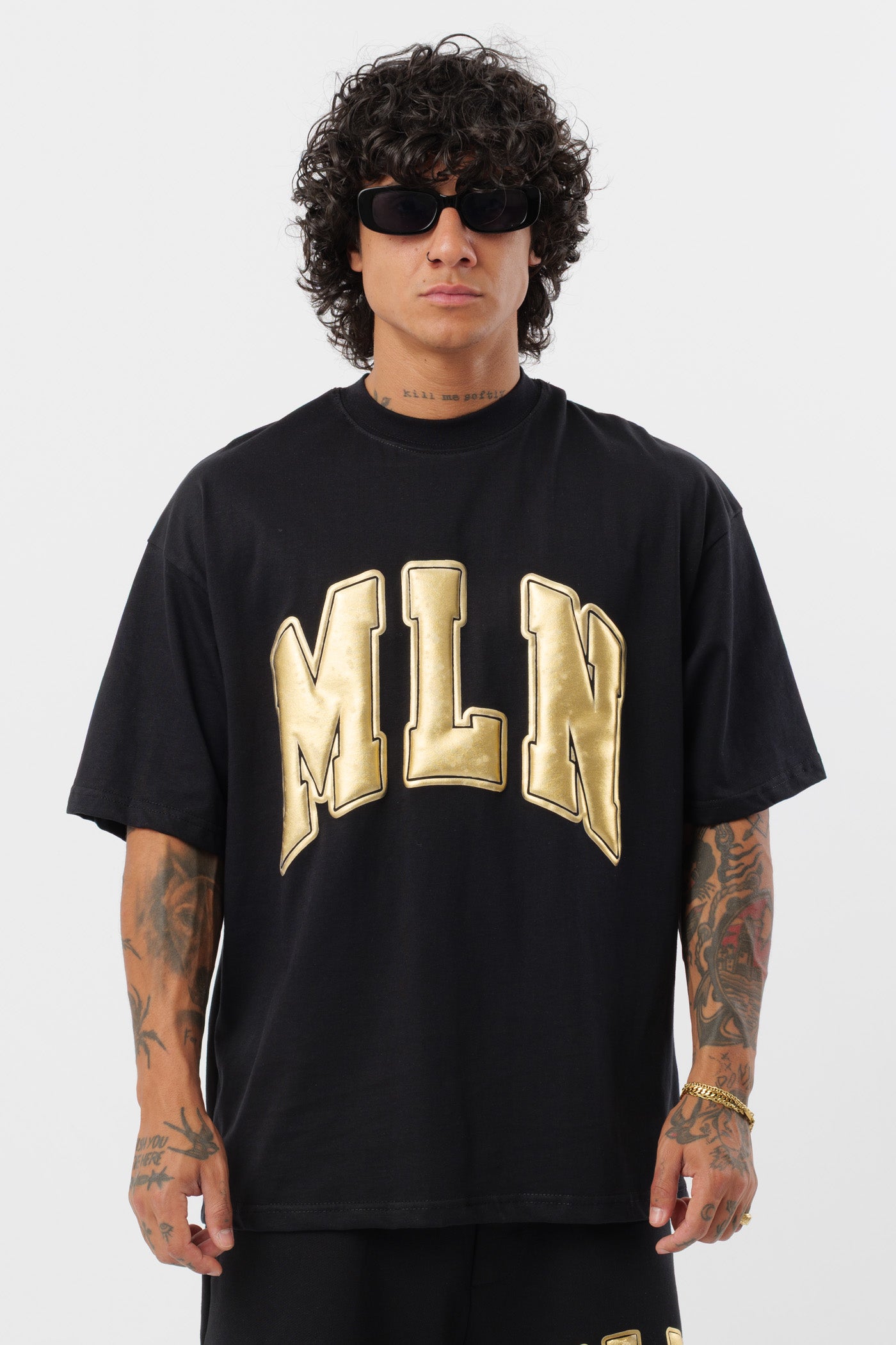 Camiseta MLN Gold Black