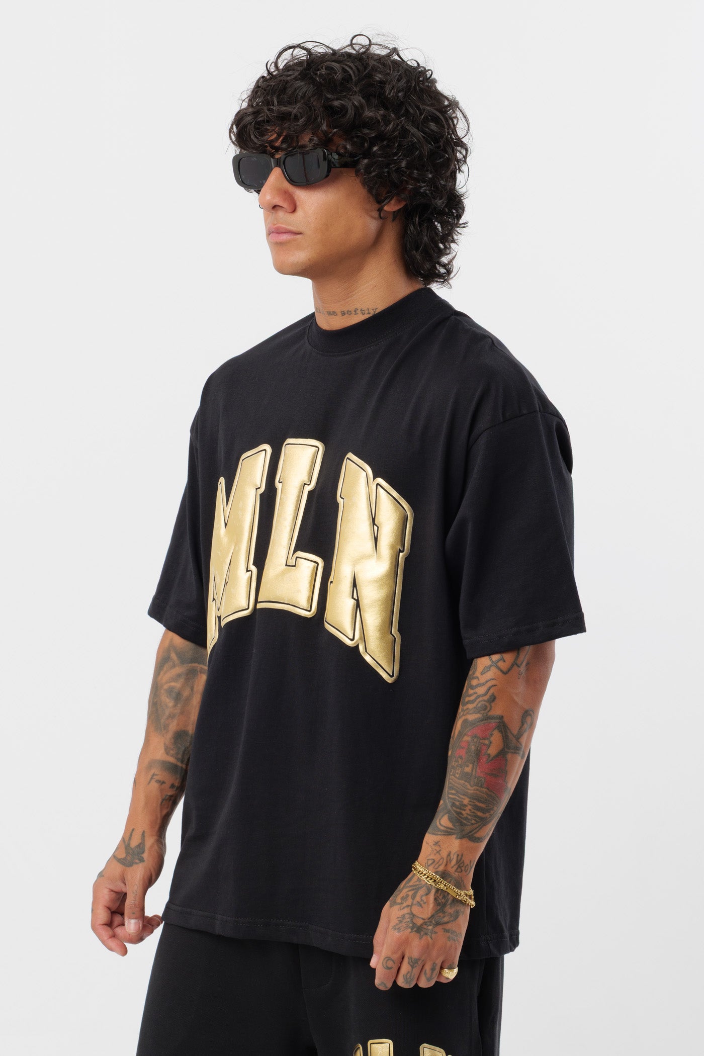 Camiseta MLN Gold Black