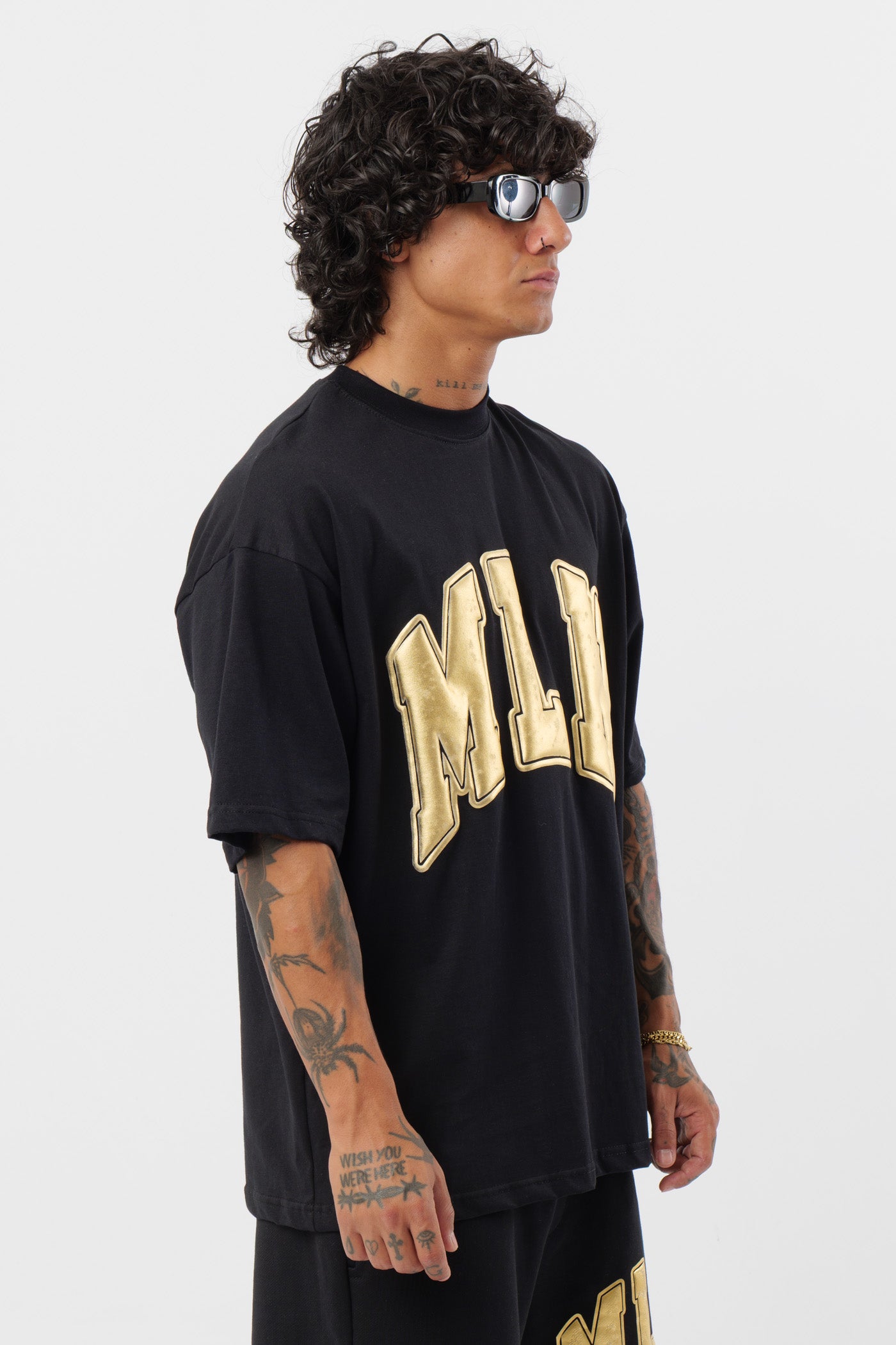 Camiseta MLN Gold Black