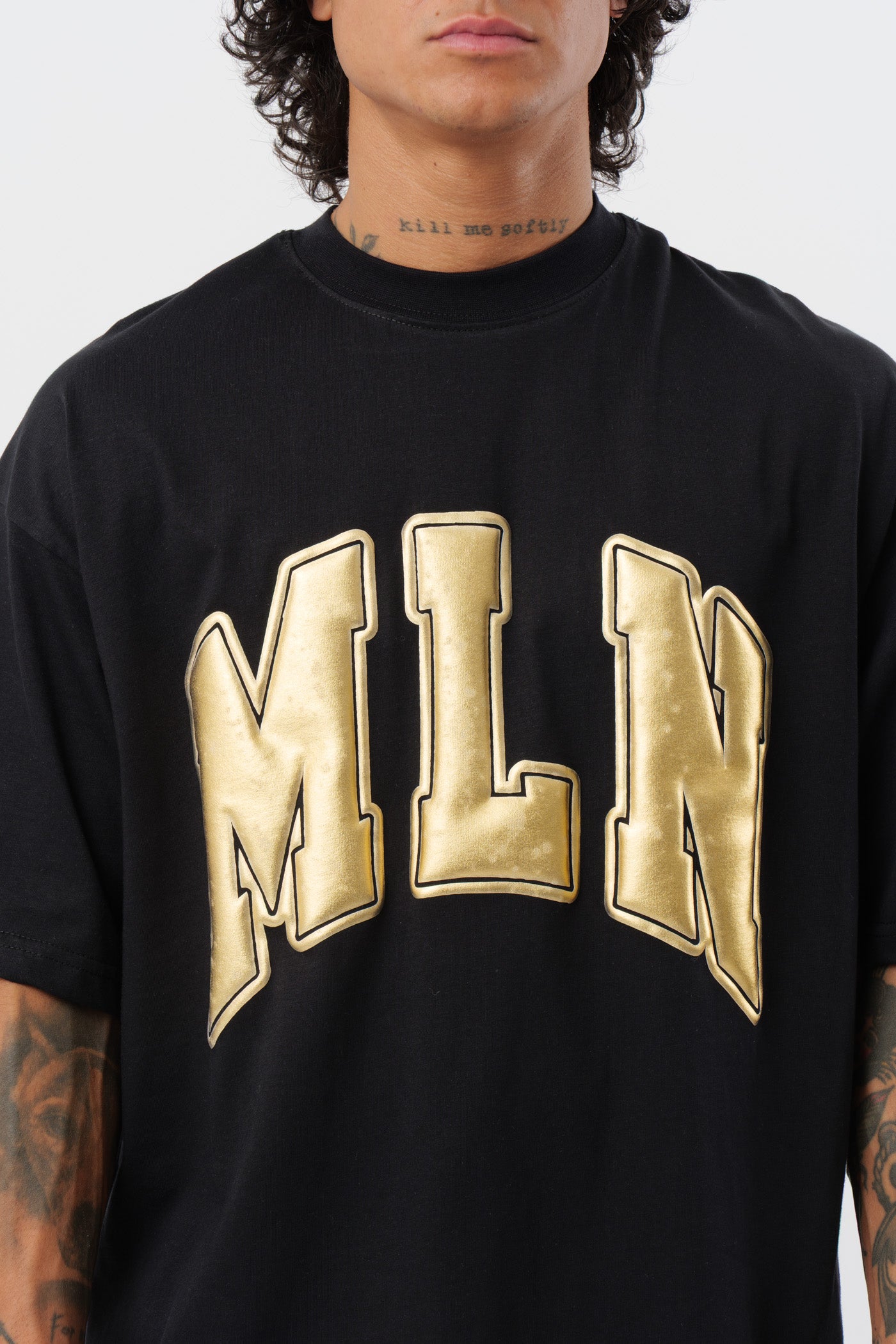 Camiseta MLN Gold Black
