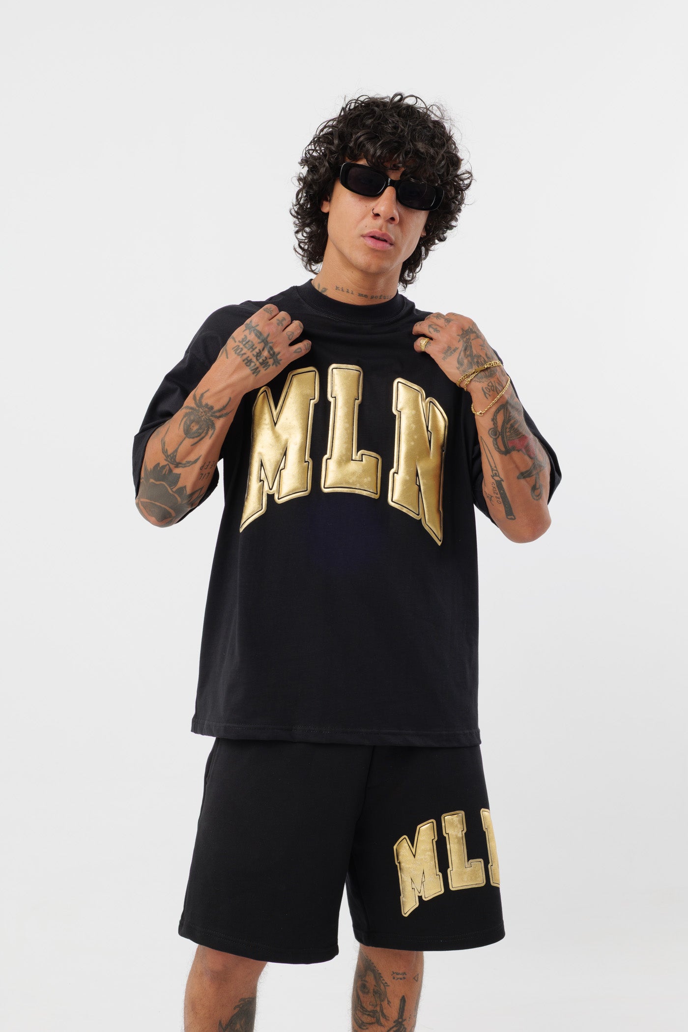 Camiseta MLN Gold Black