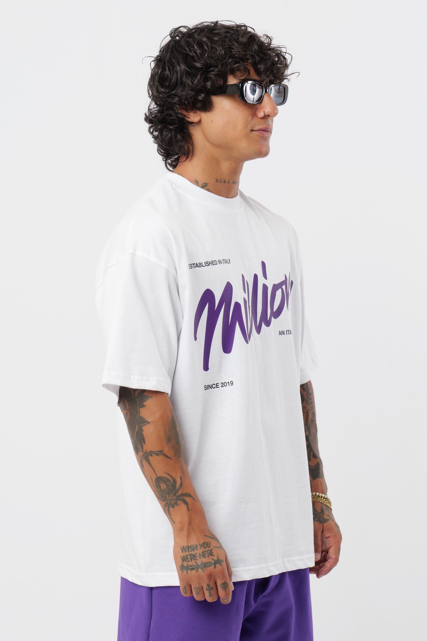 Camiseta BabyViolet Blanca