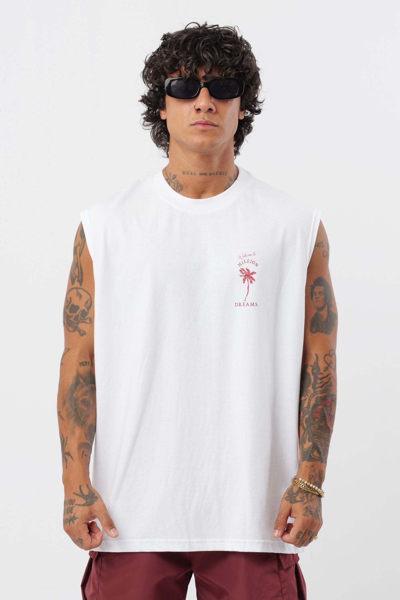 Camiseta de tirantes Dreams Blanca