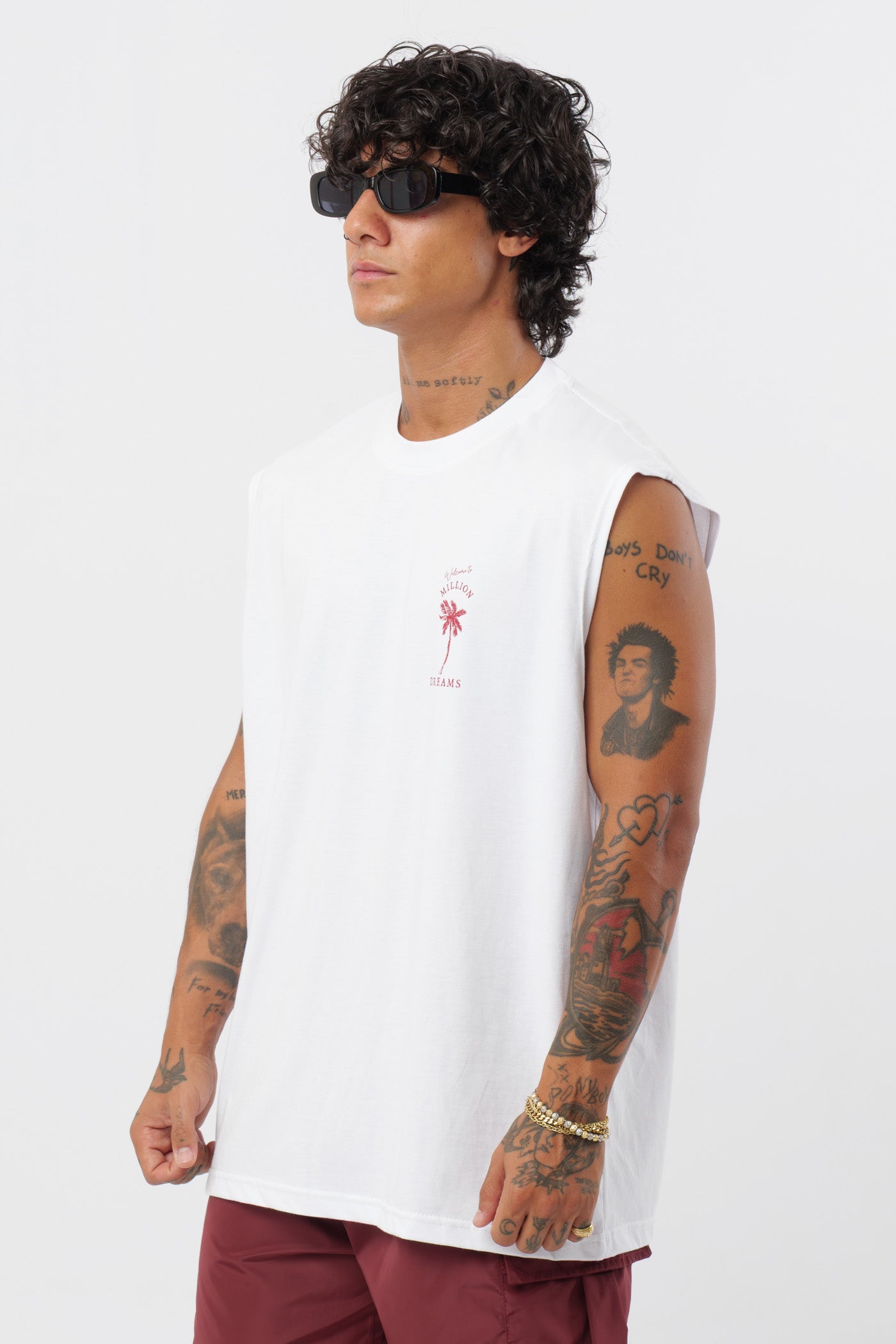 Camiseta de tirantes Dreams Blanca