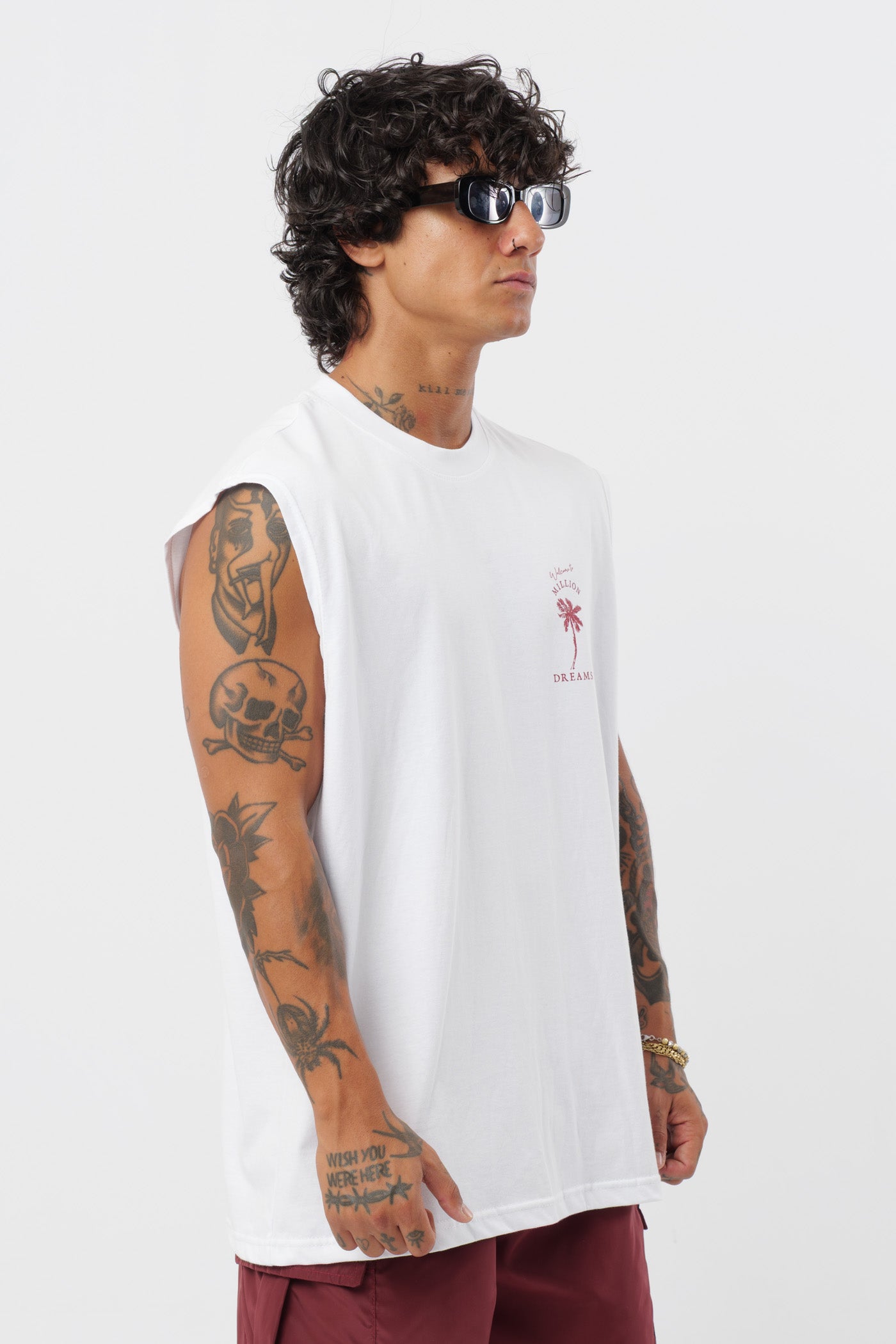 Camiseta de tirantes Dreams Blanca