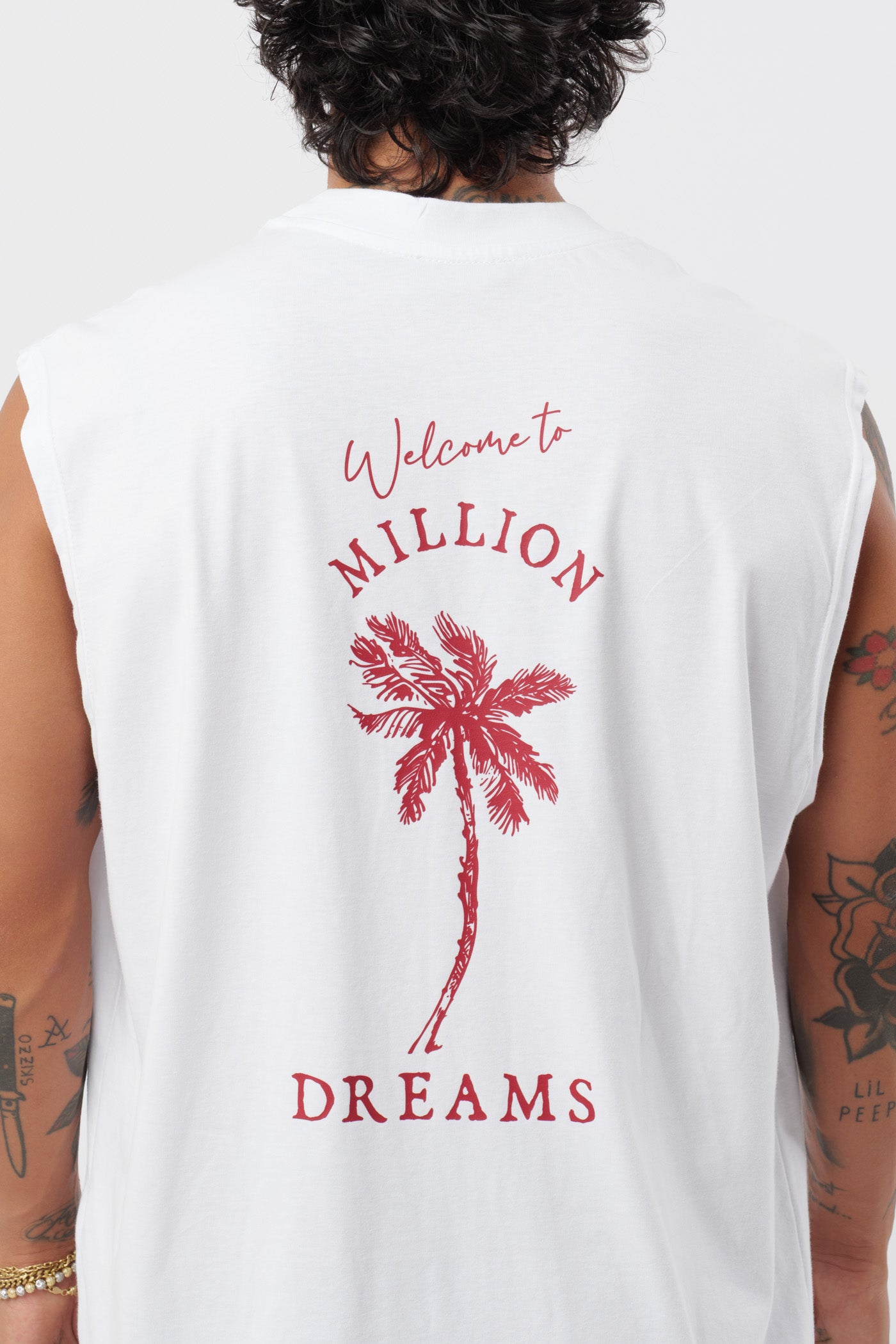 Camiseta de tirantes Dreams Blanca