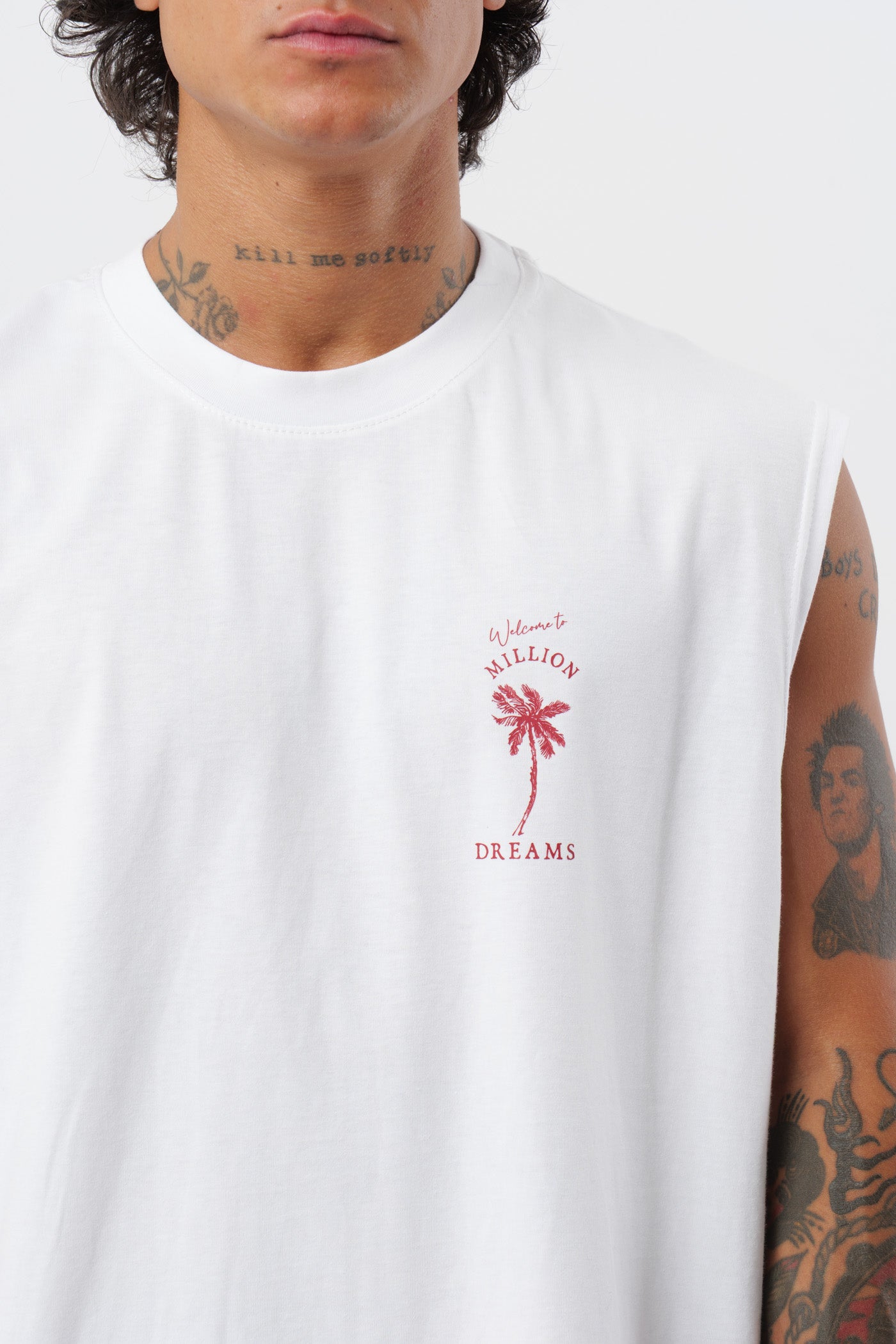 Camiseta de tirantes Dreams Blanca