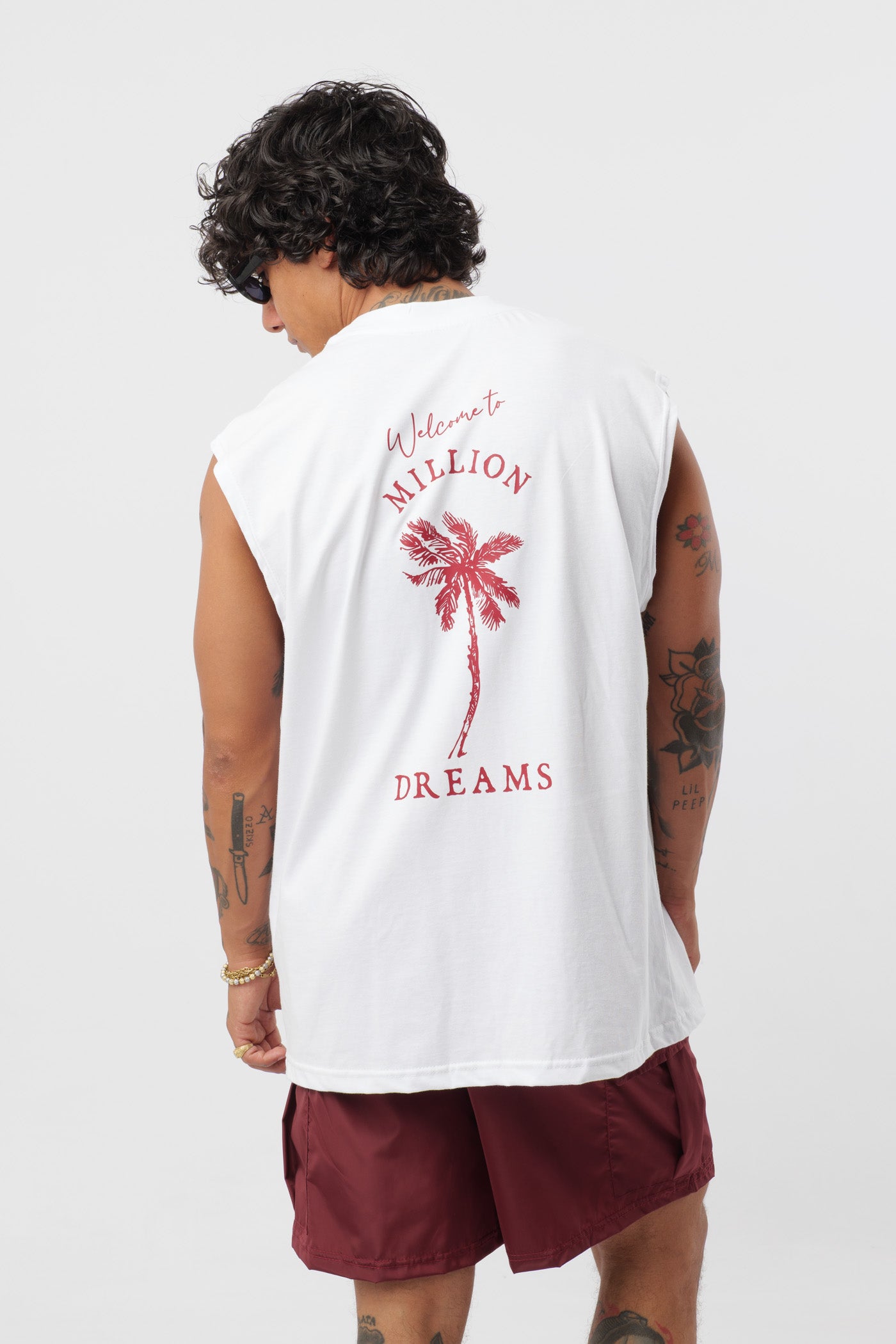 Camiseta de tirantes Dreams Blanca