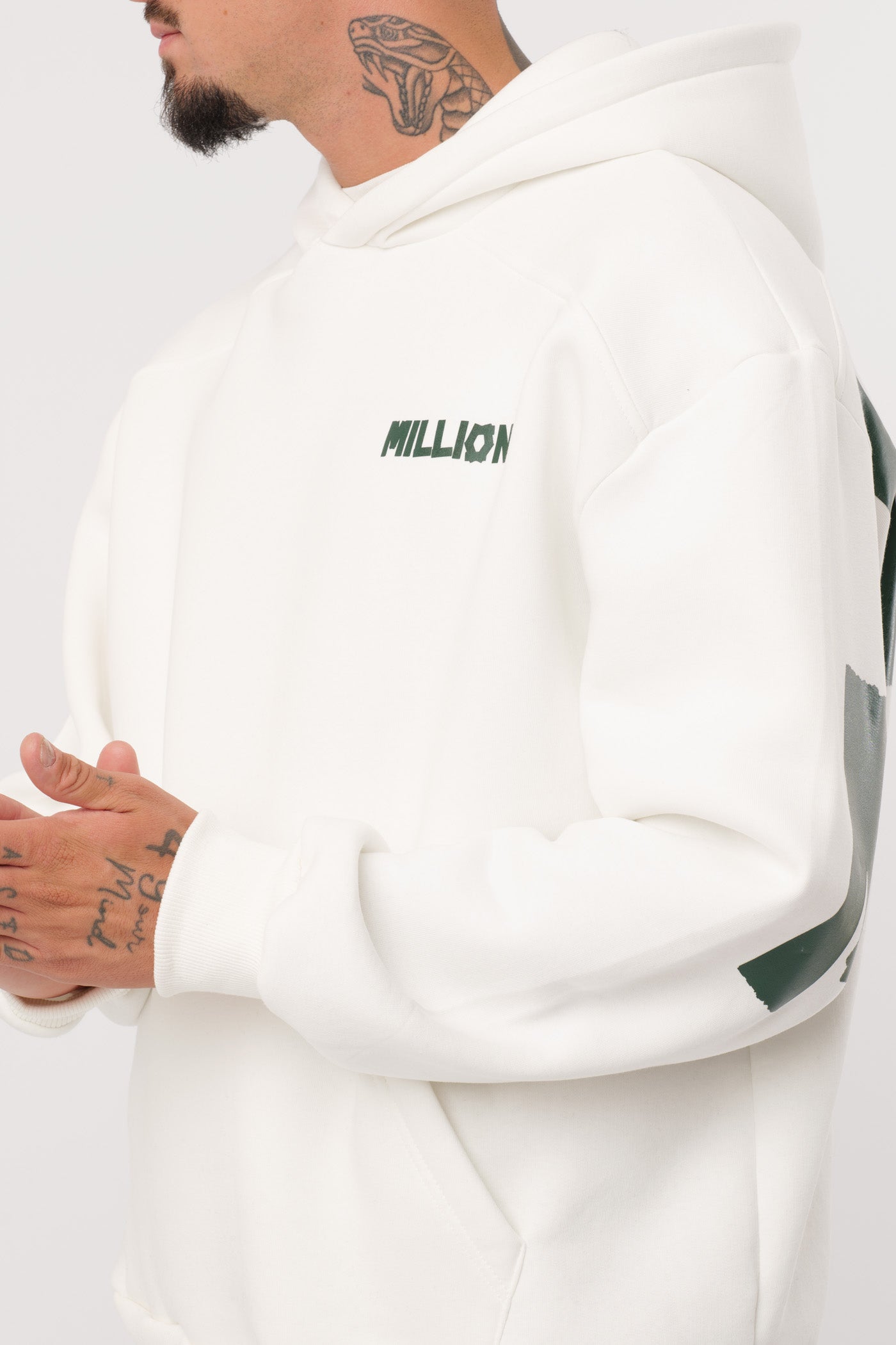 Sudadera Green Lonely Blanca