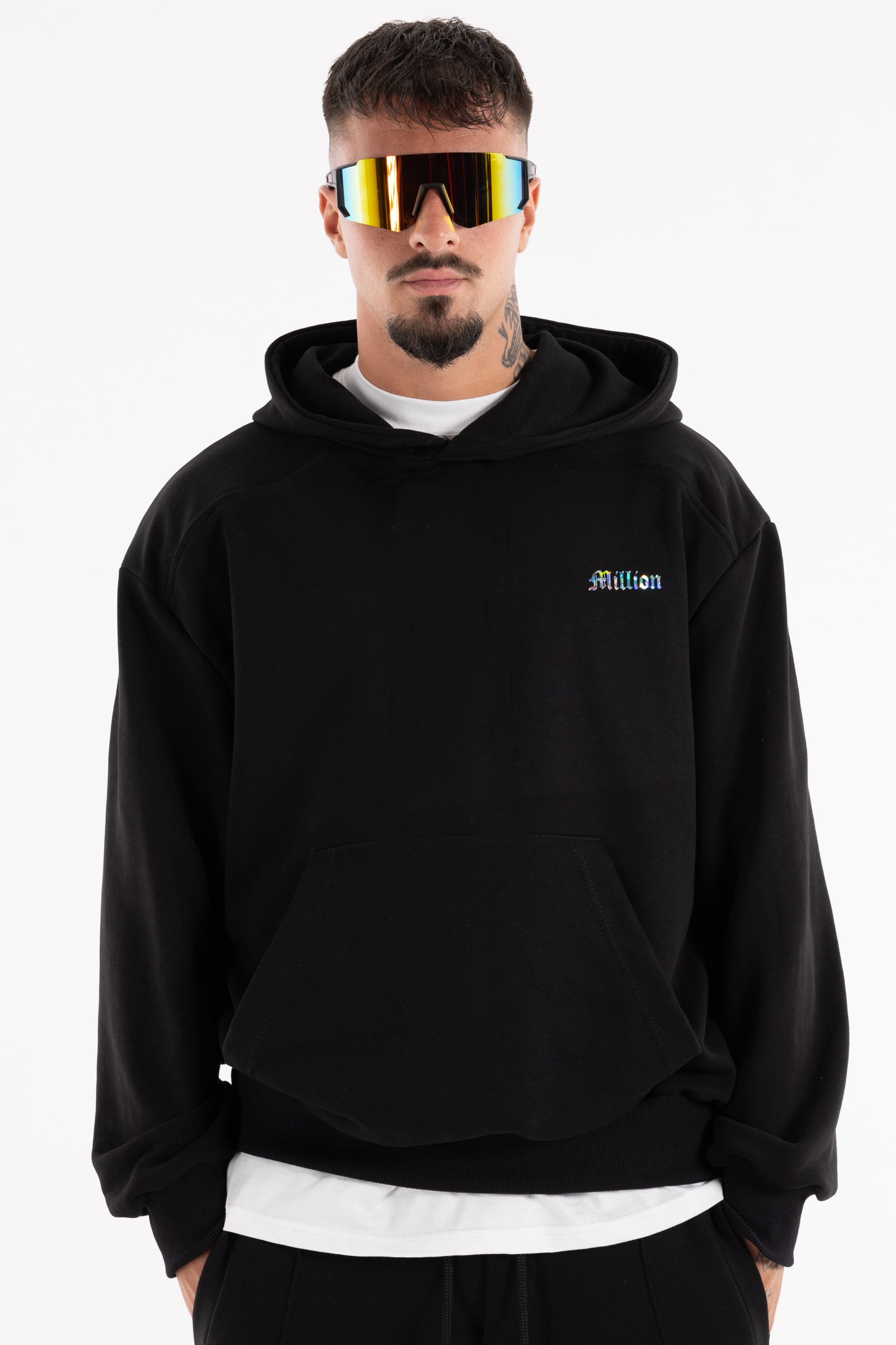 Sudadera Crystal President Negra
