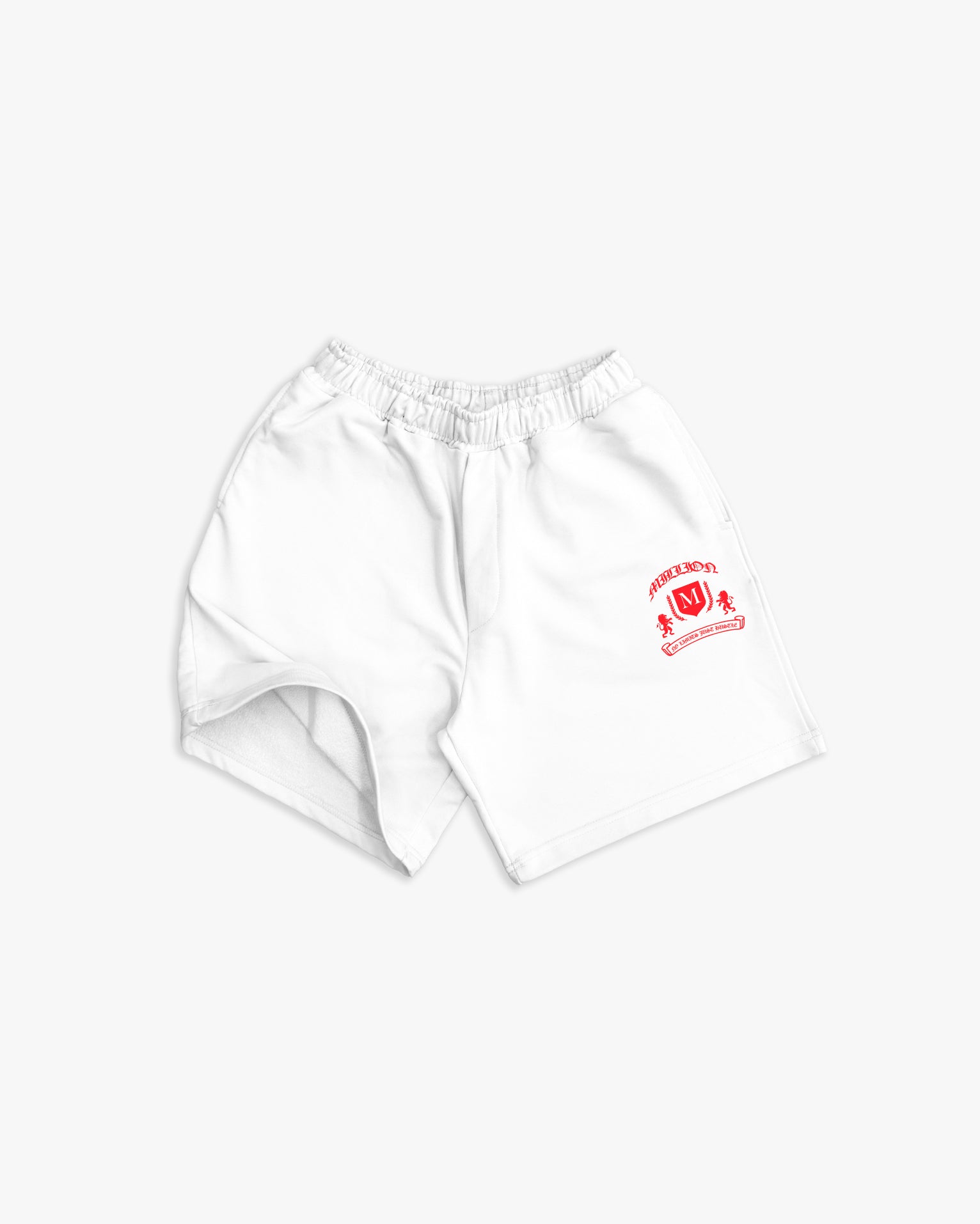 Short Monarch Blanco Rojo