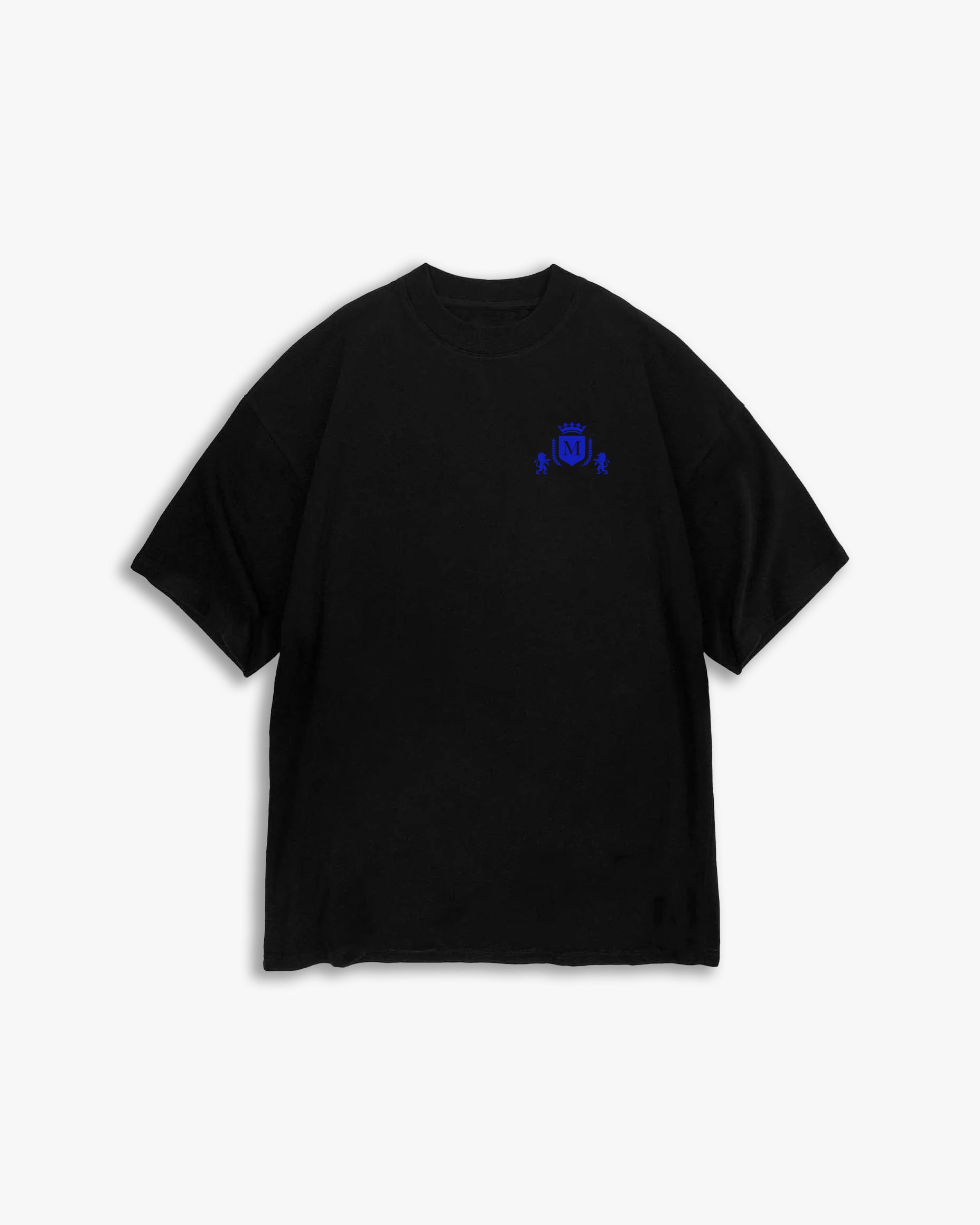 Camiseta Logo Negra Royal