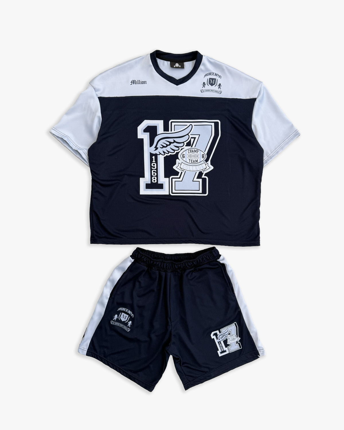 Conjunto Basket Azul Marino