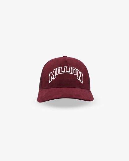 Gorra Suede Burdeos