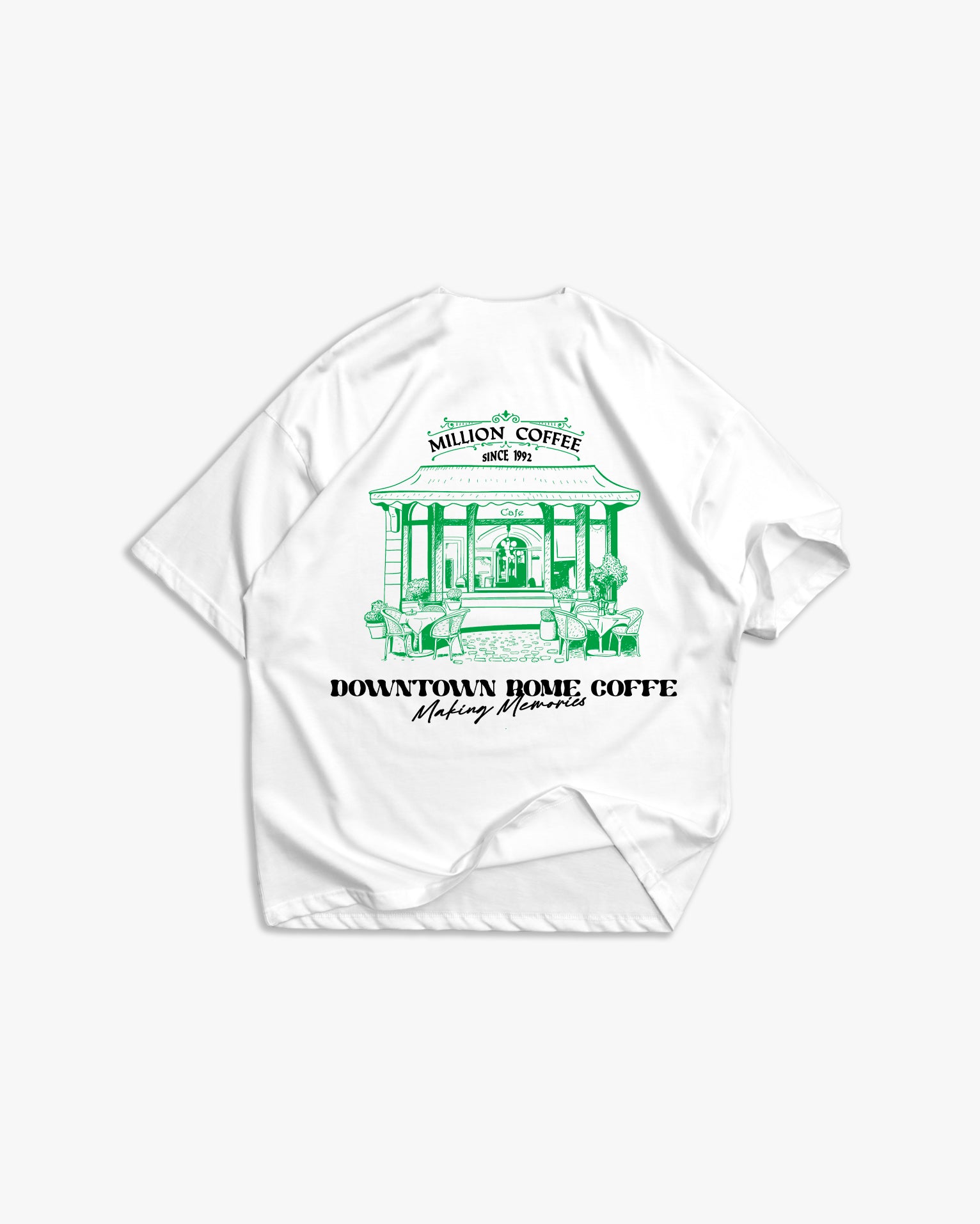 Camiseta CoffeeRome Blanca