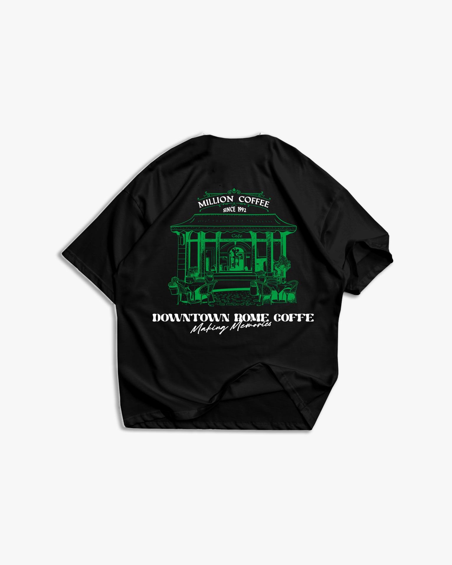 Camiseta CoffeeRome Negra