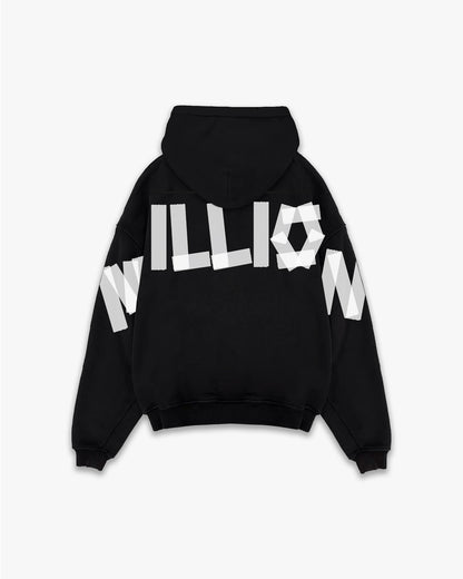 Sudadera Blanca Lonely Negra