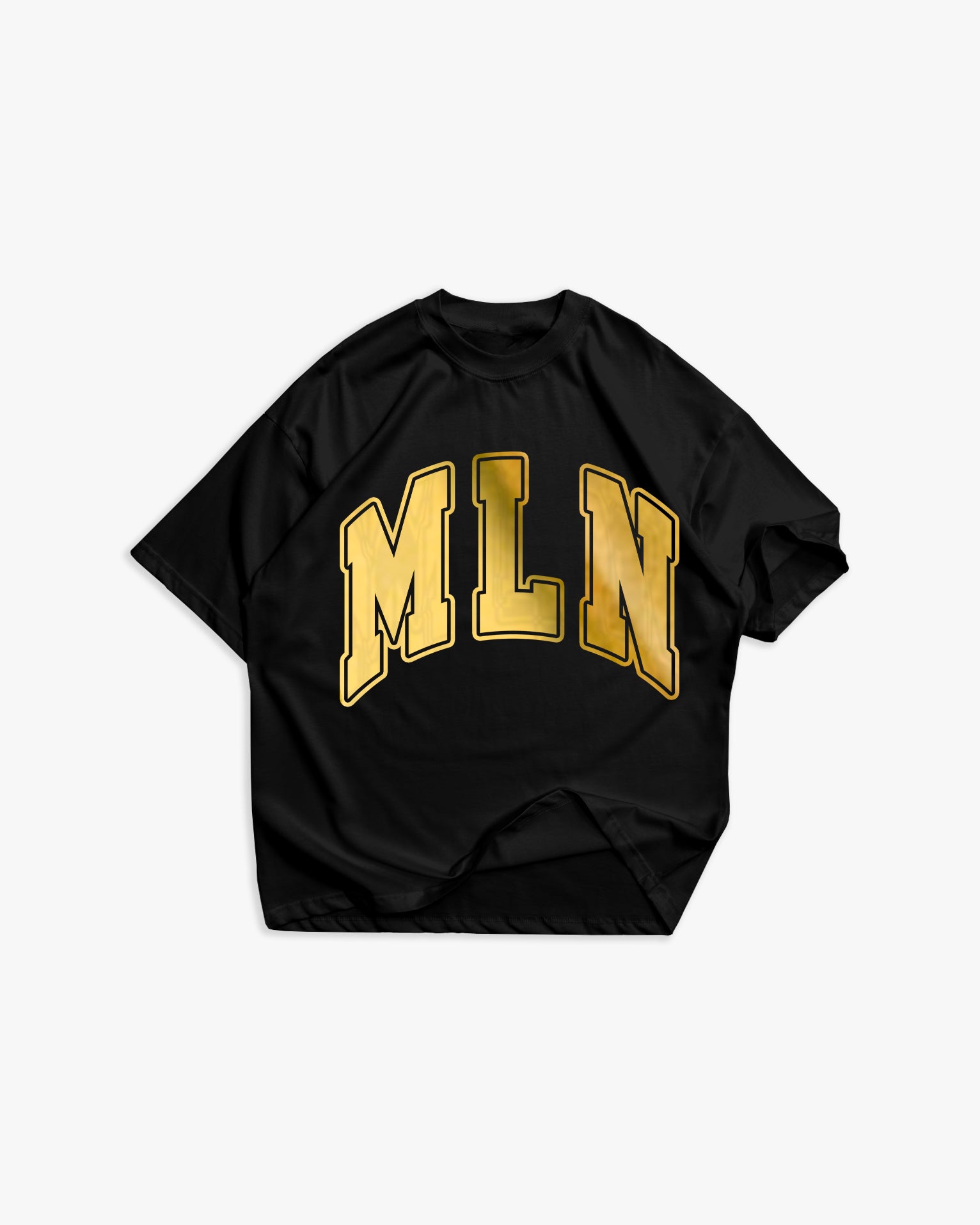 Camiseta MLN Gold Black