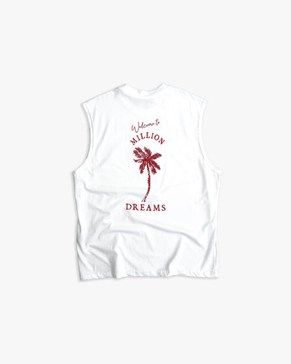Camiseta de tirantes Dreams Blanca